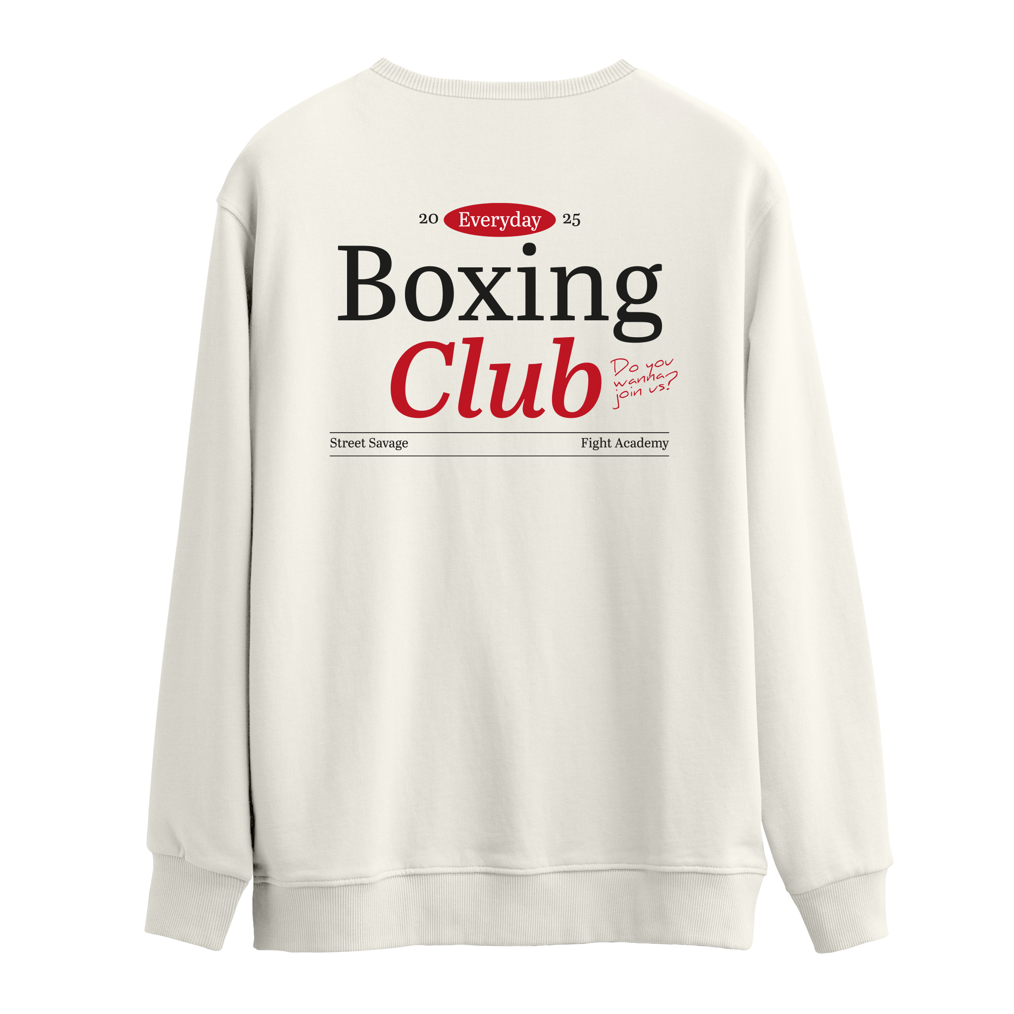 Boxing Club - Oversize Sweatshirt