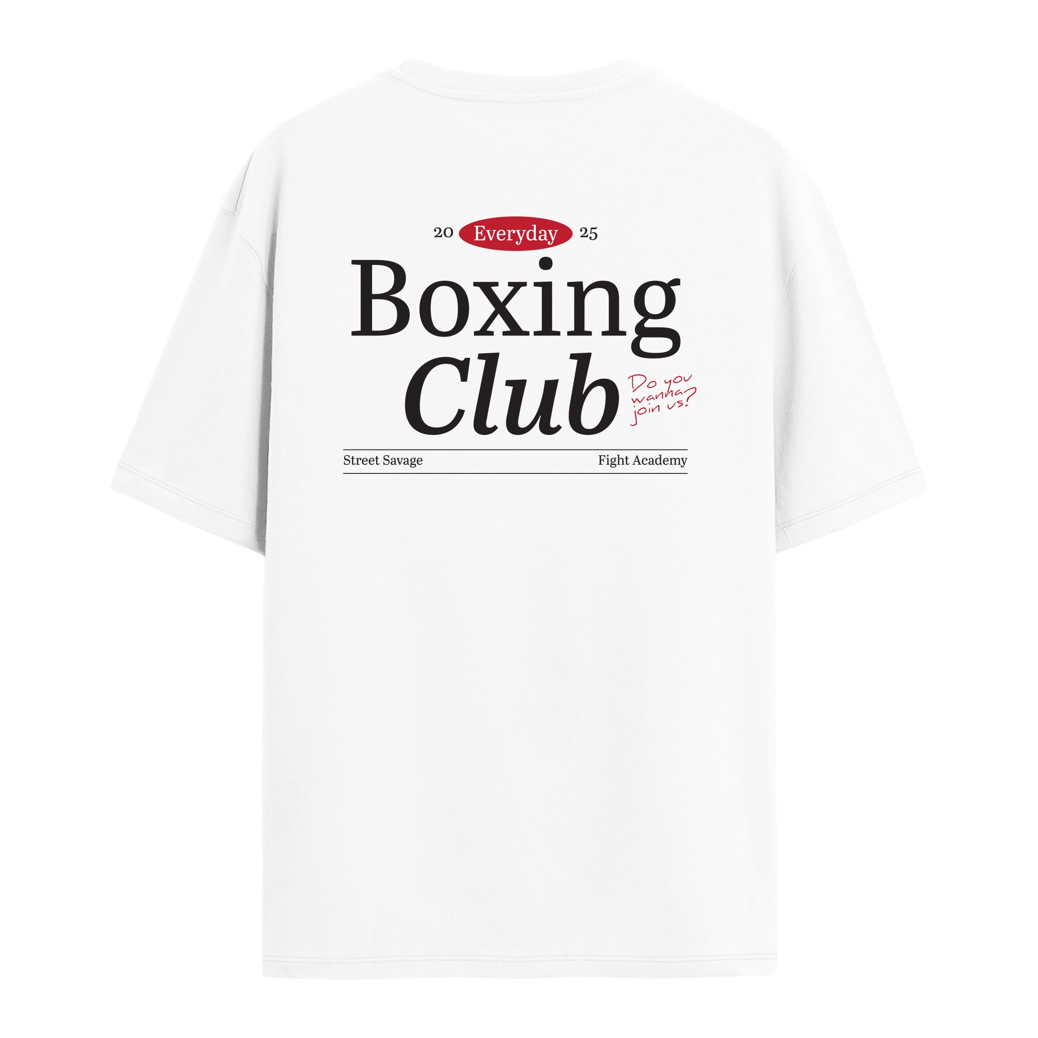 Boxing Club - Oversize T-shirt