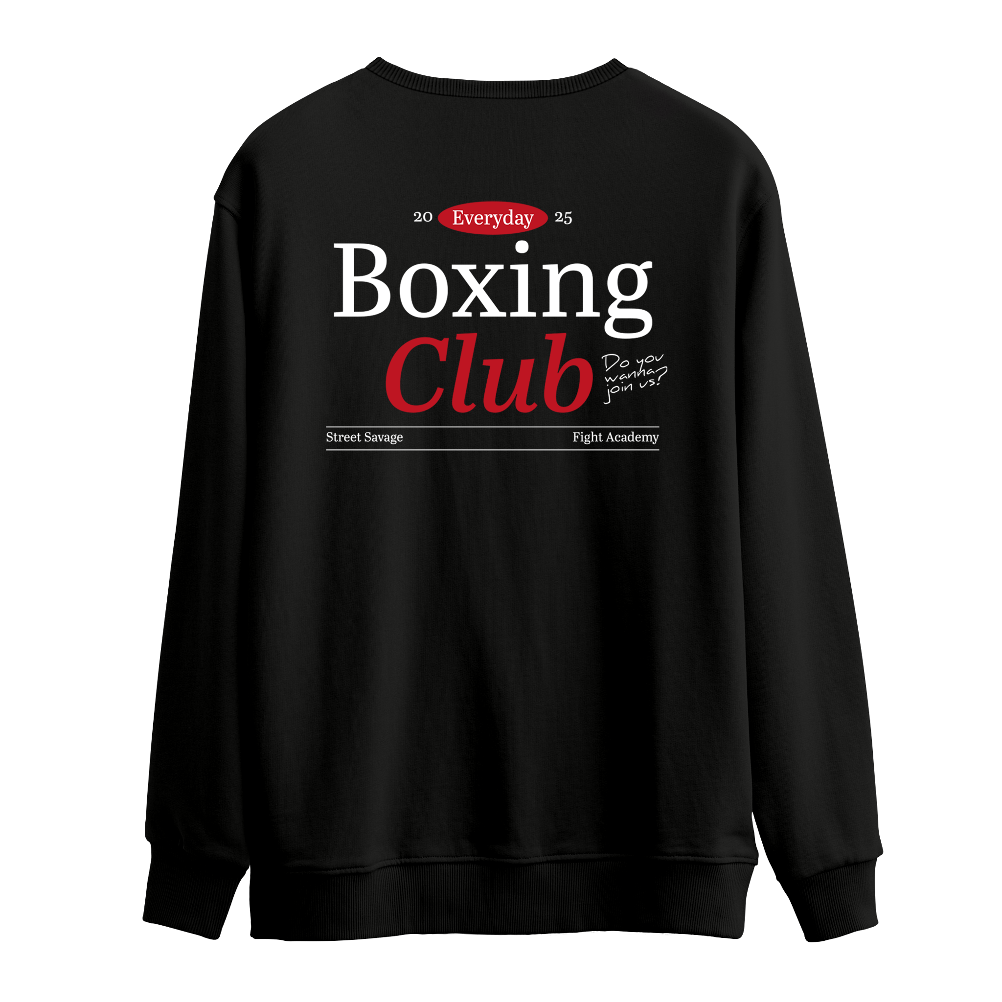 Boxing Club - Oversize Sweatshirt