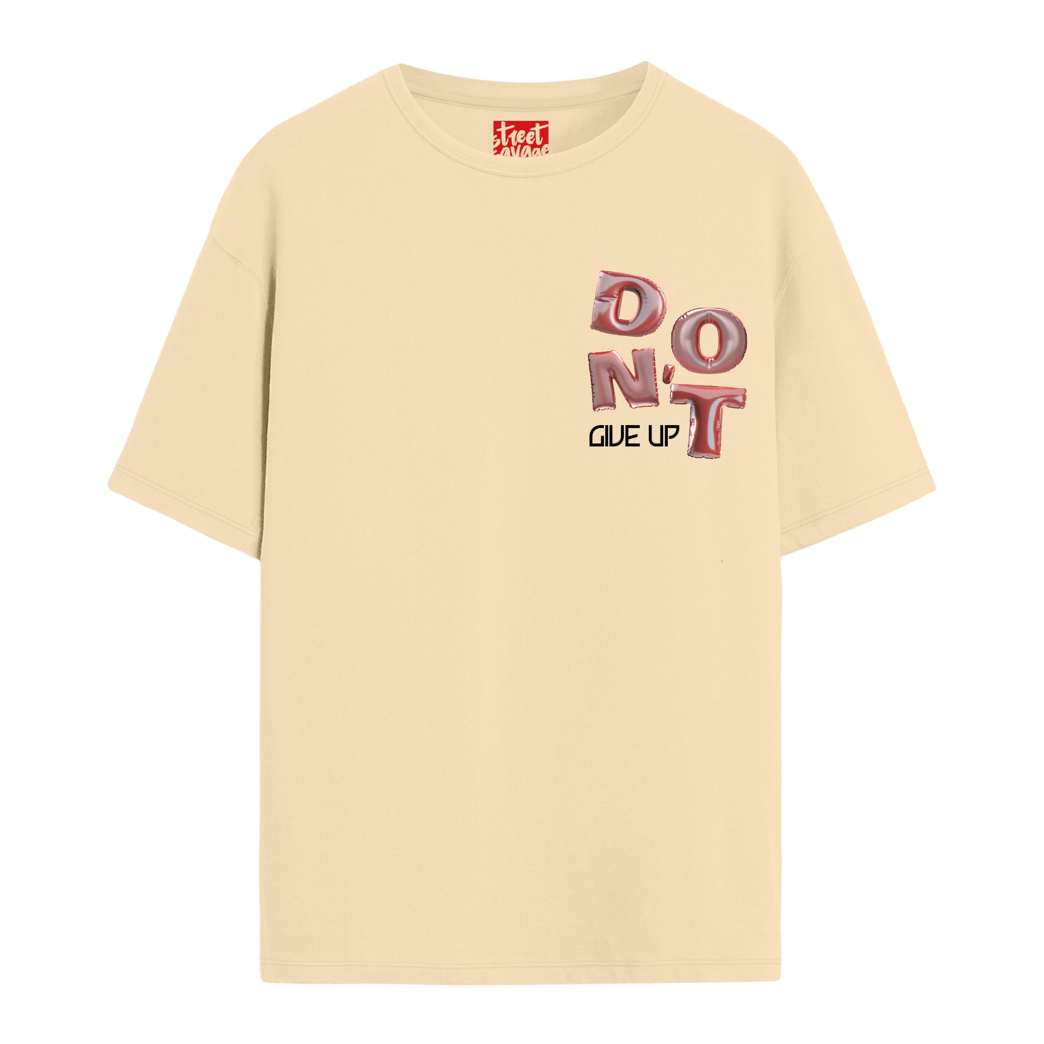Don't Give Up - Oversize T-shirt