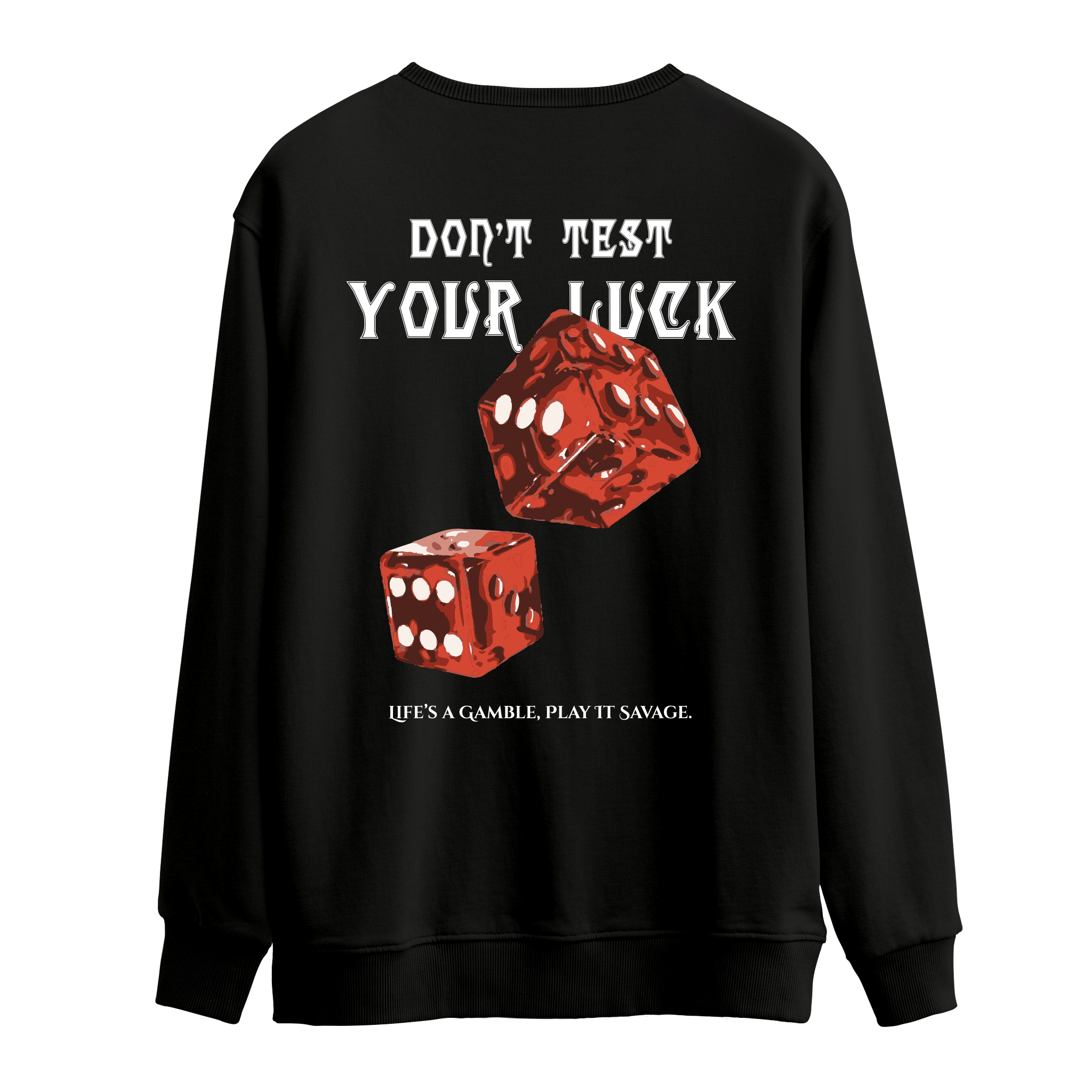 Don't Test - Oversize Sweatshirt