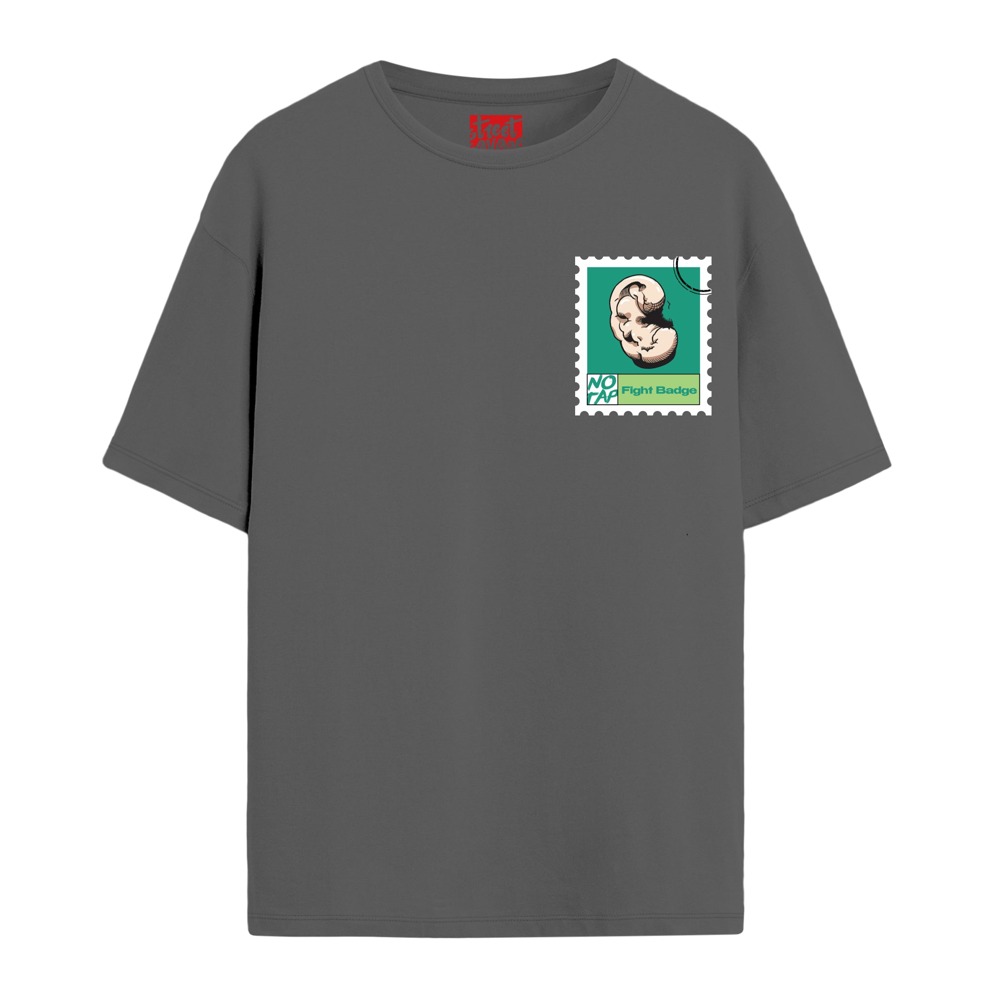 Fight Badge - Oversize T-shirt