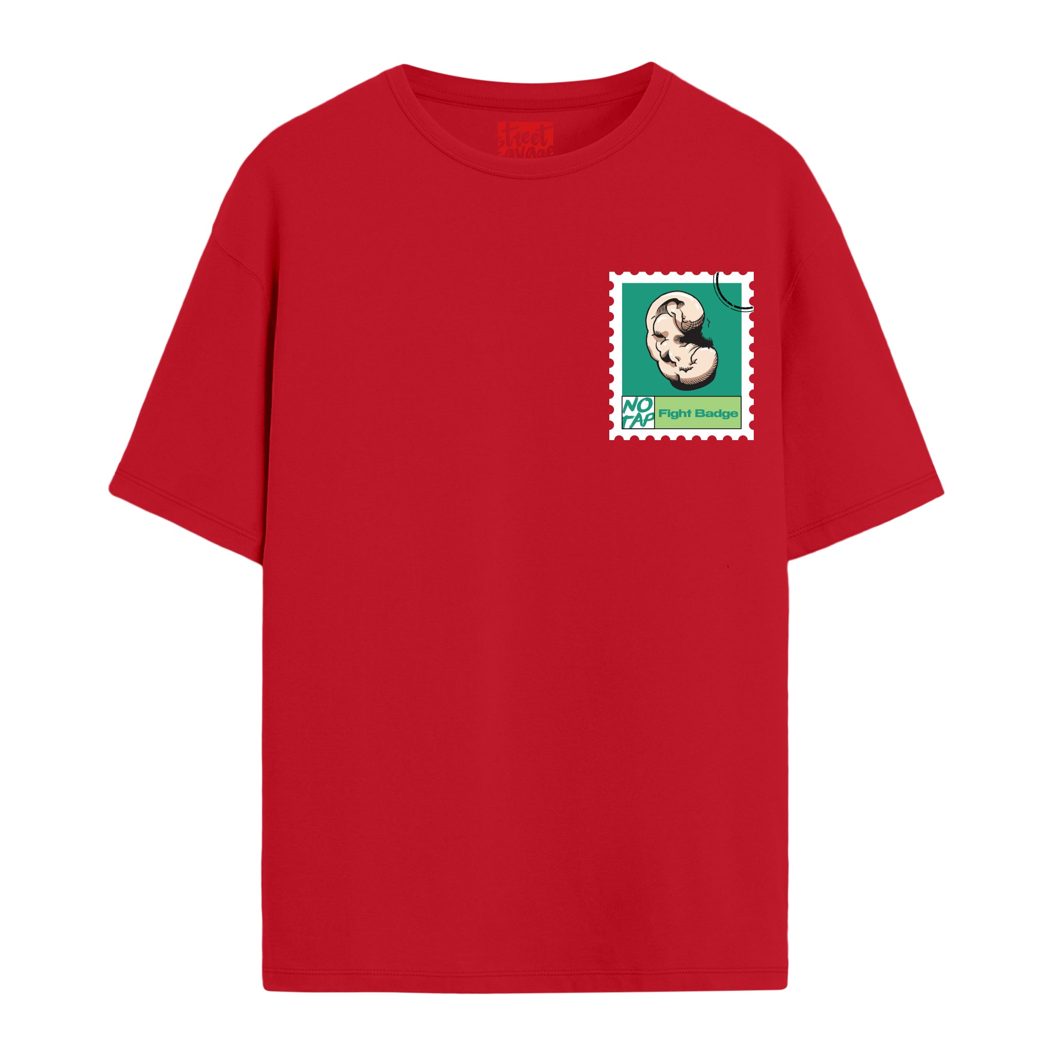 Fight Badge - Oversize T-shirt