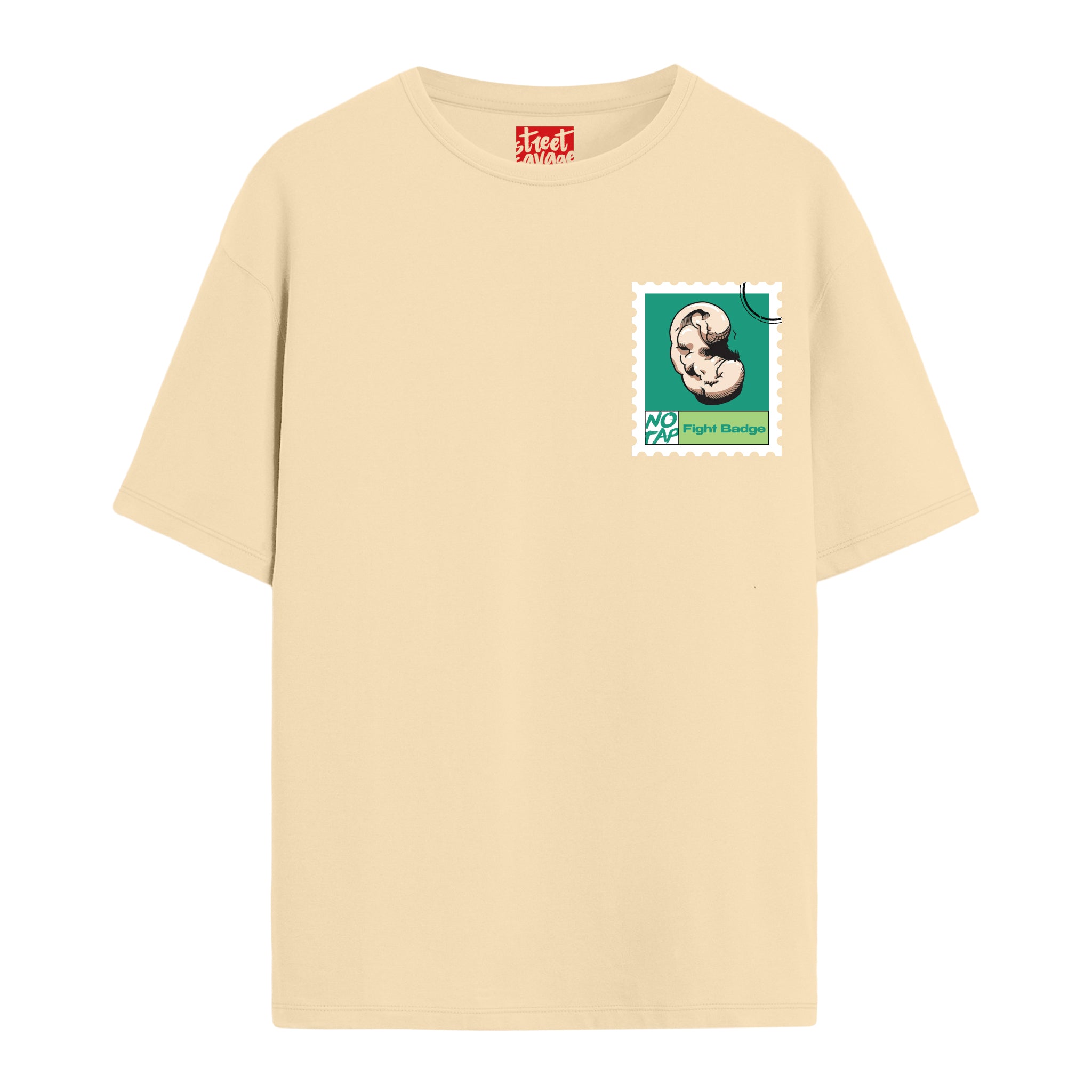 Fight Badge - Oversize T-shirt