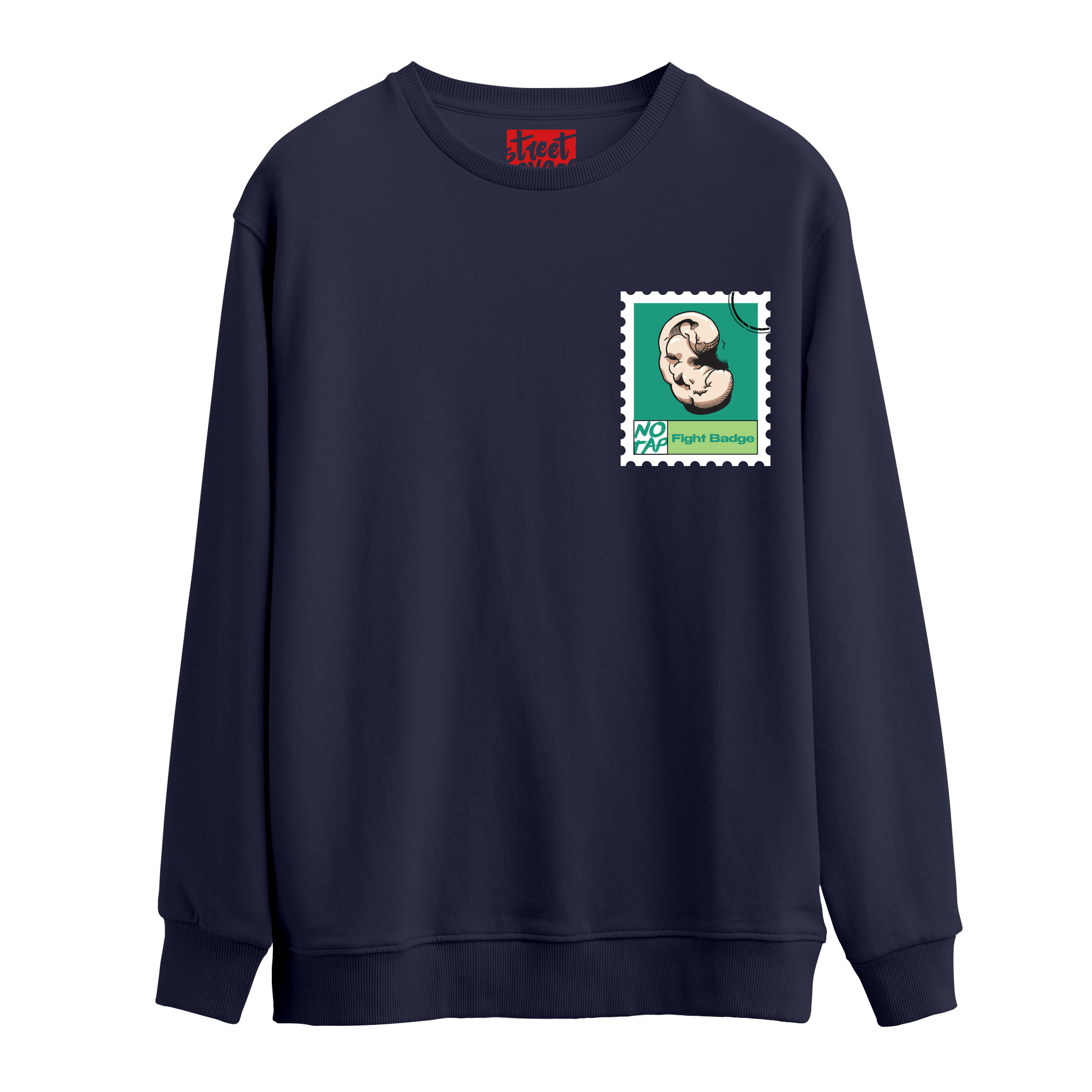 Fight Badge - Oversize Sweatshirt