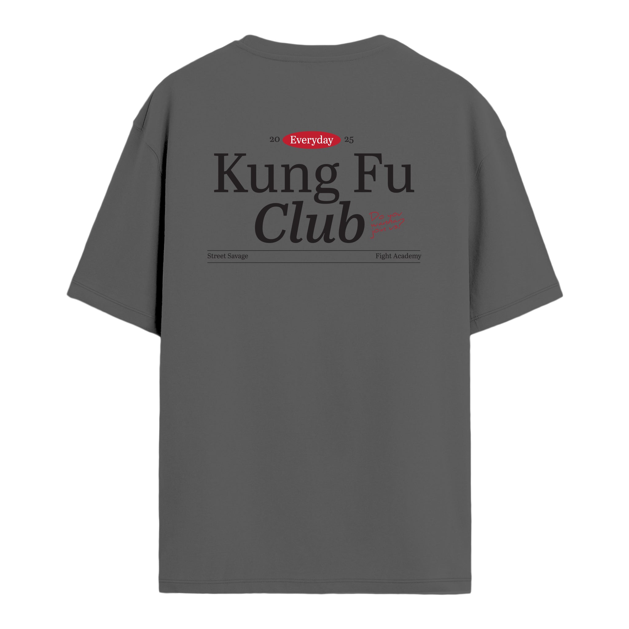 Kung Fu Club - Oversize T-shirt