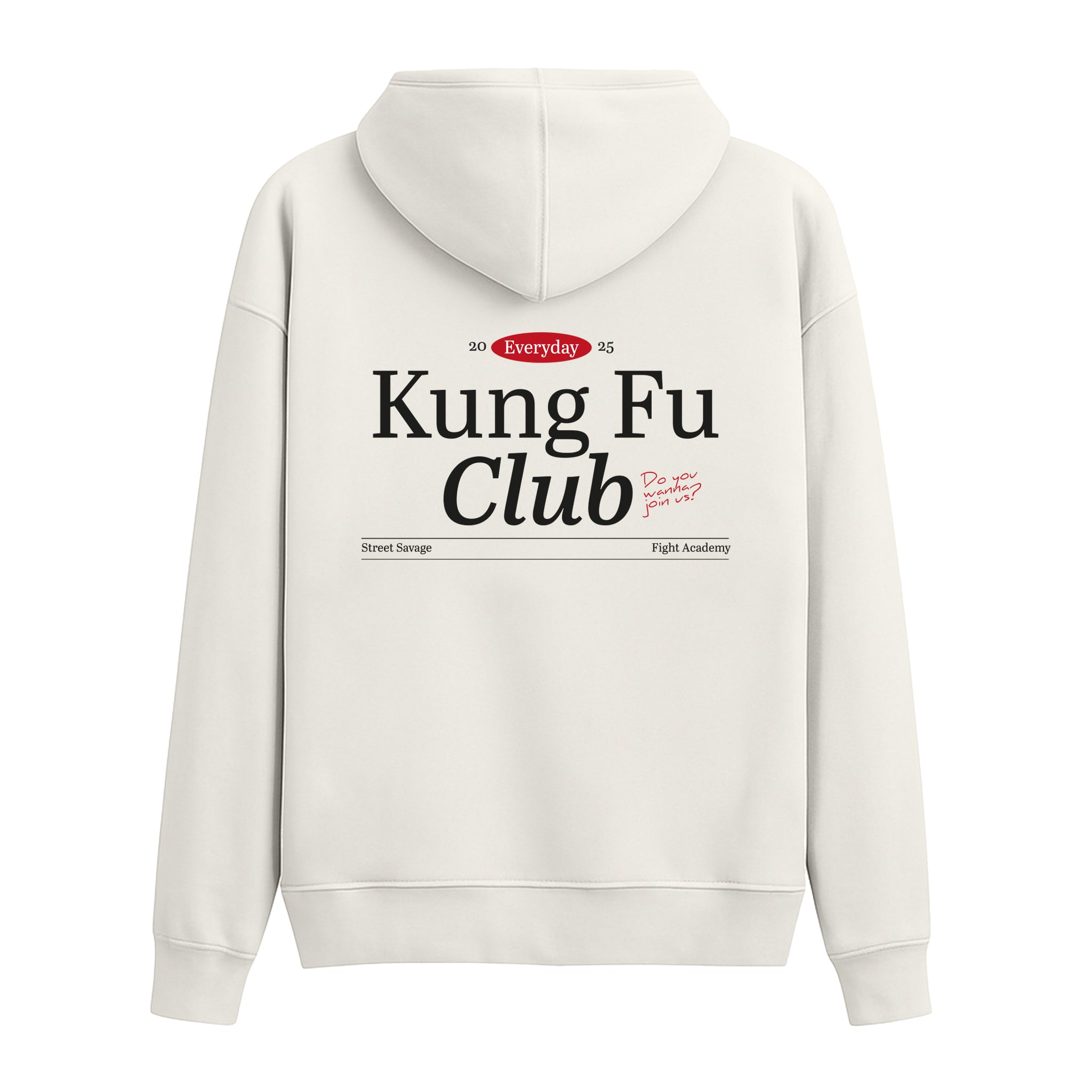 Kung Fu Club - Oversize Hoodie