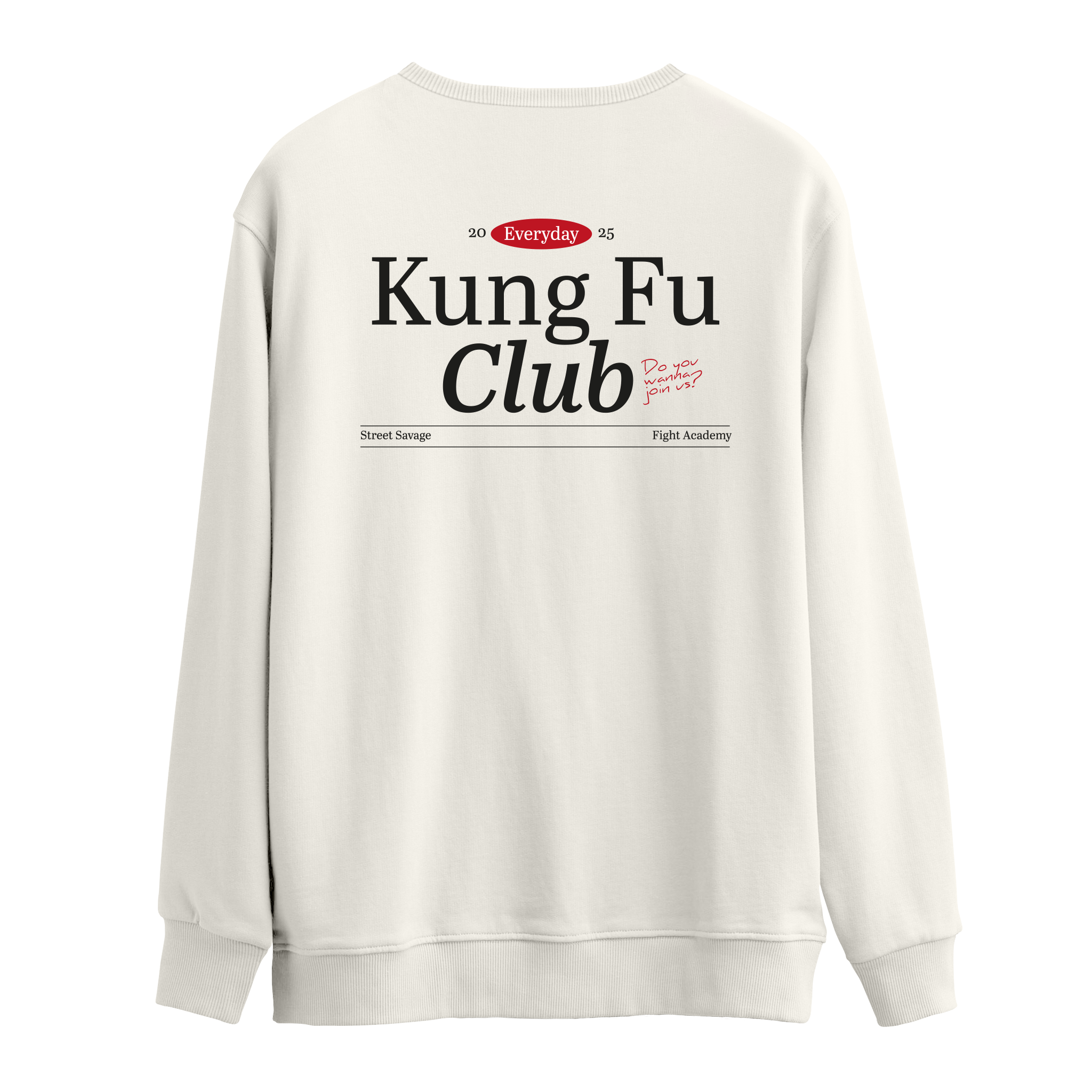 Kung Fu Club - Oversize Sweatshirt