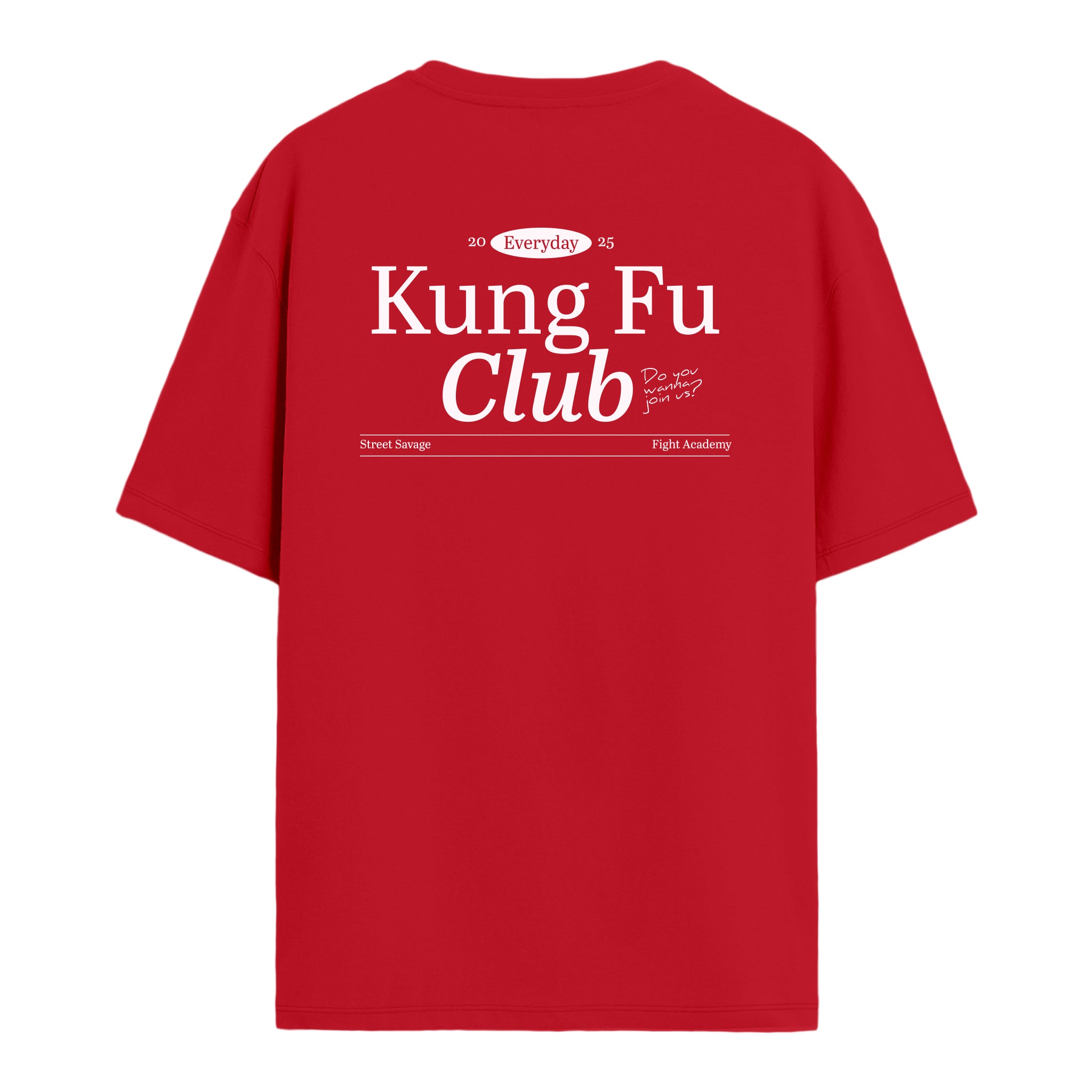 Kung Fu Club - Oversize T-shirt