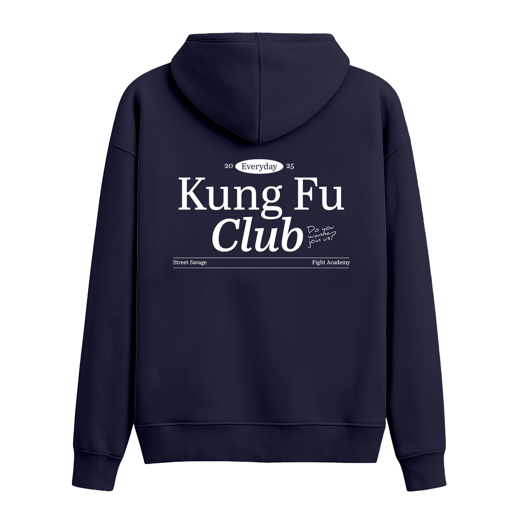 Kung Fu Club - Oversize Hoodie