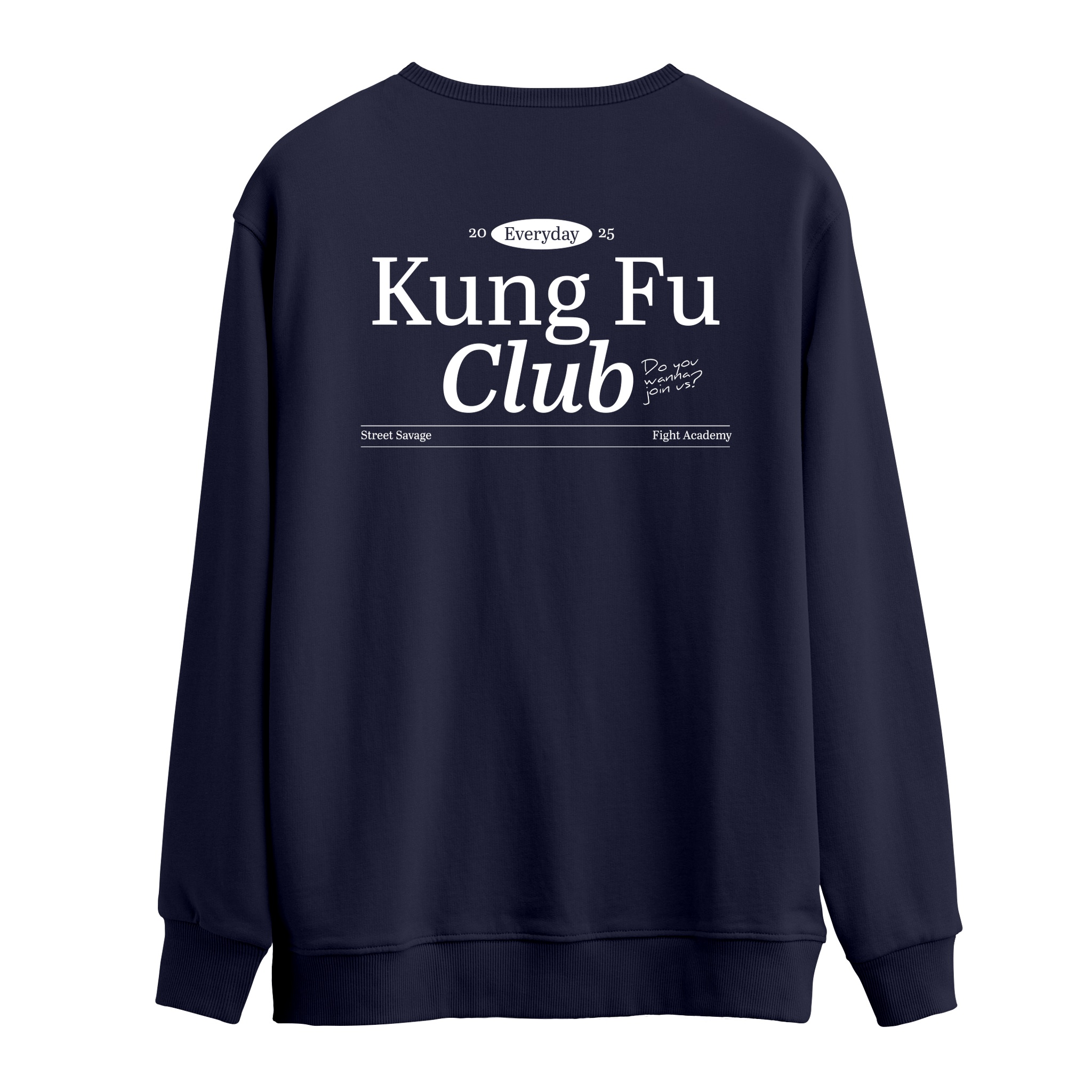 Kung Fu Club - Oversize Sweatshirt