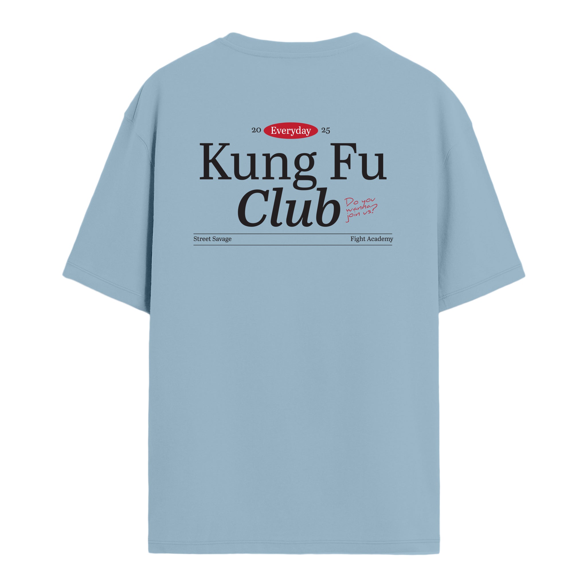 Kung Fu Club - Oversize T-shirt