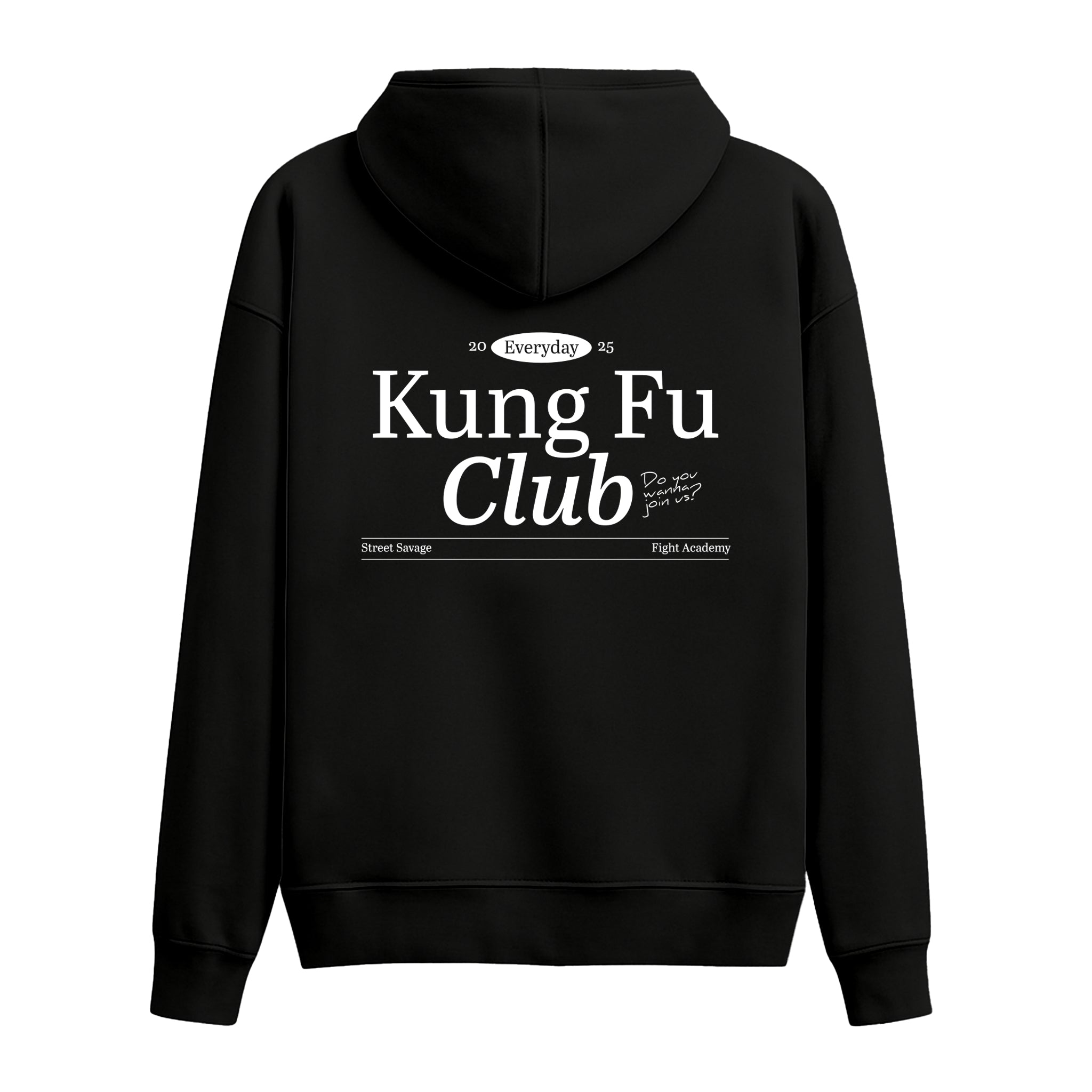 Kung Fu Club - Oversize Hoodie