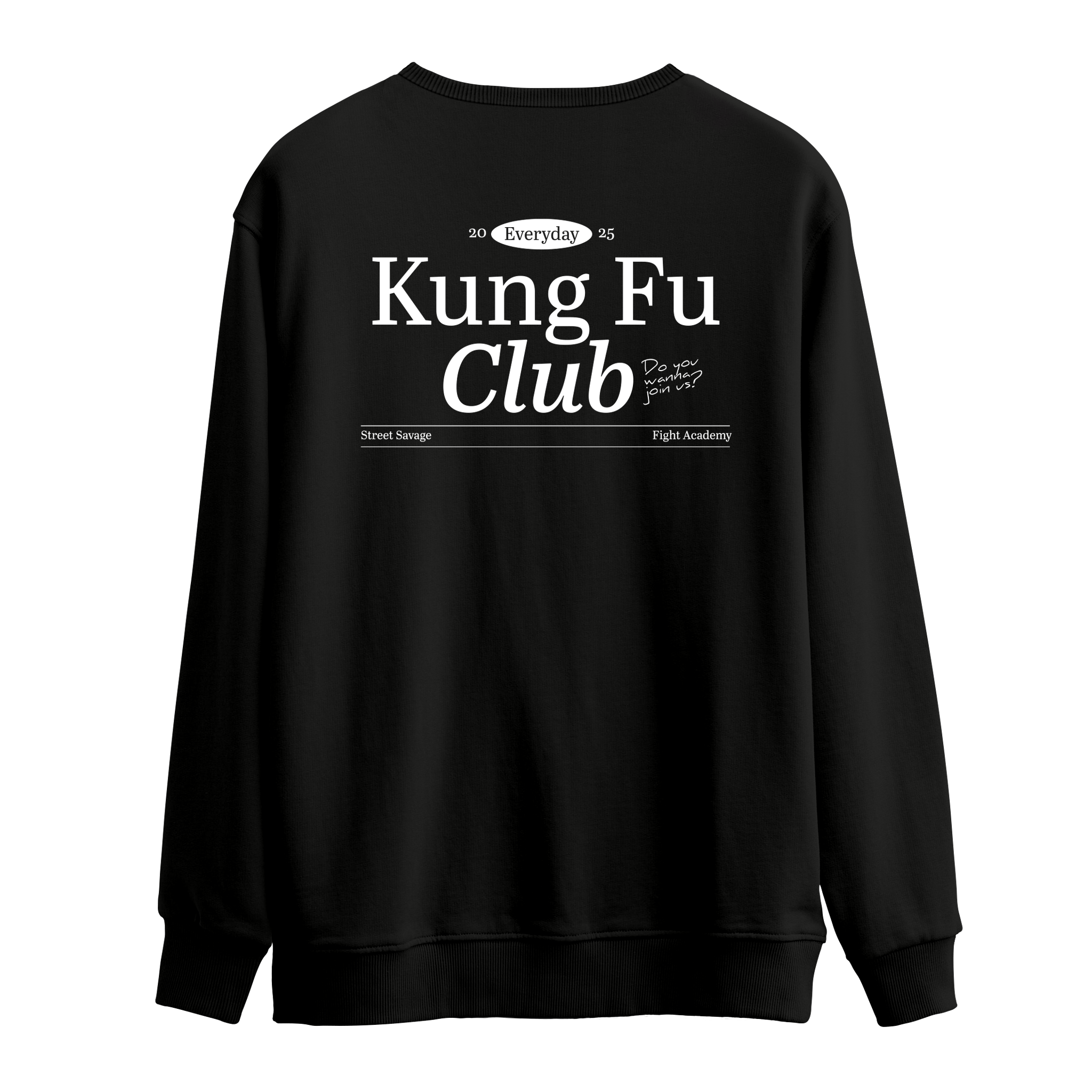 Kung Fu Club - Oversize Sweatshirt