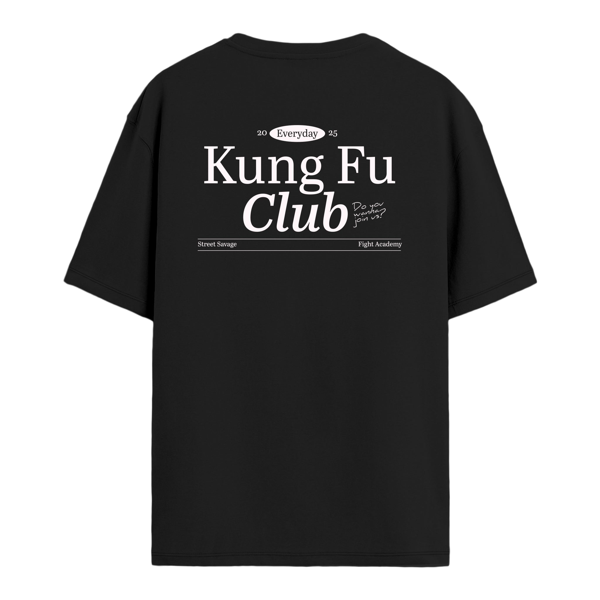 Kung Fu Club - Oversize T-shirt