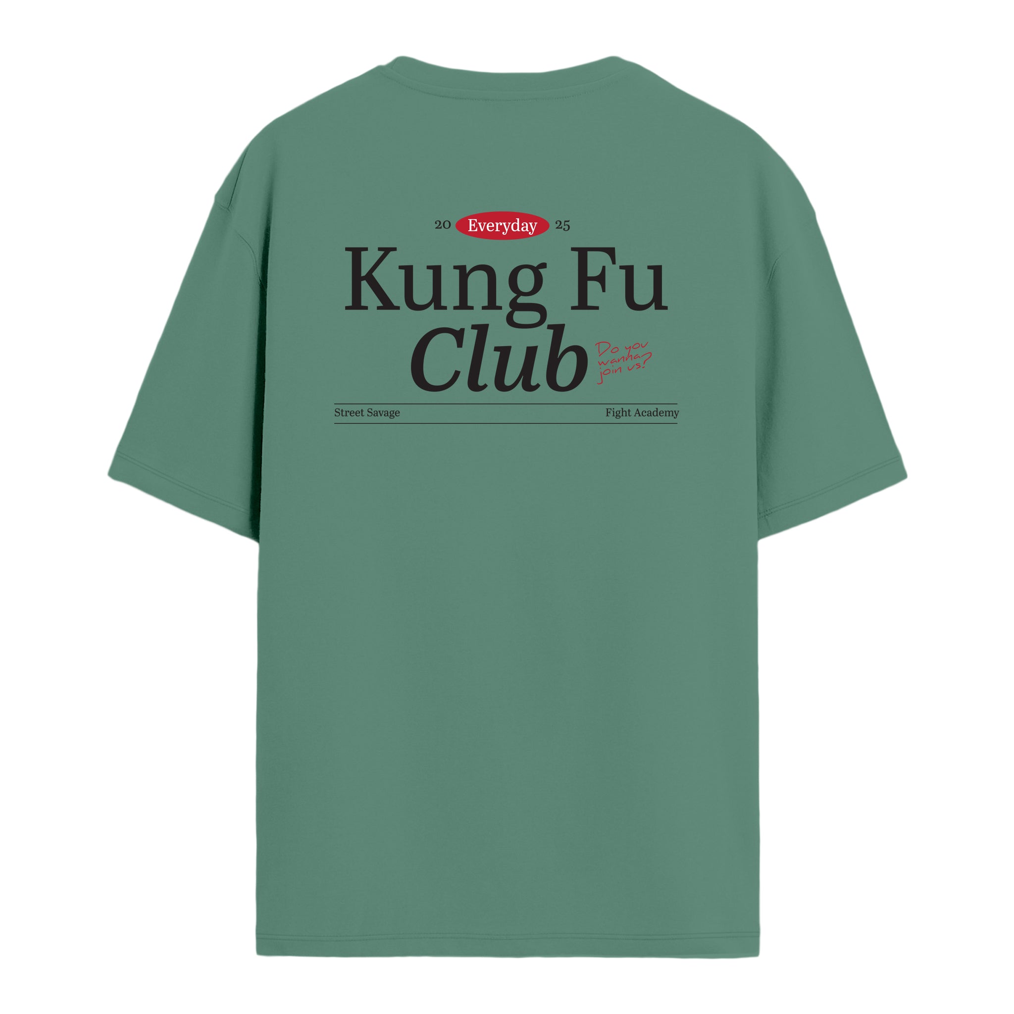 Kung Fu Club - Oversize T-shirt