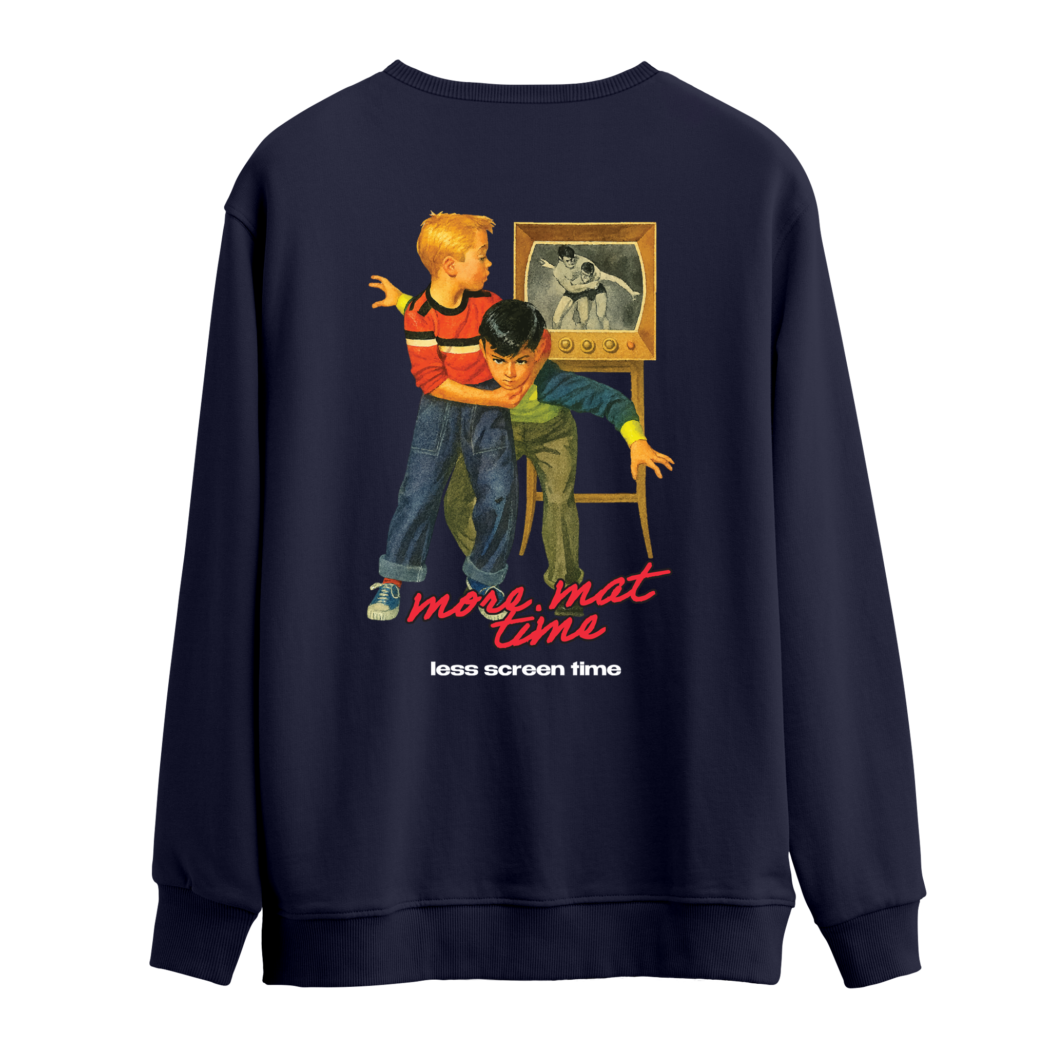 Less Screen Time - Oversize Sweatshirt
