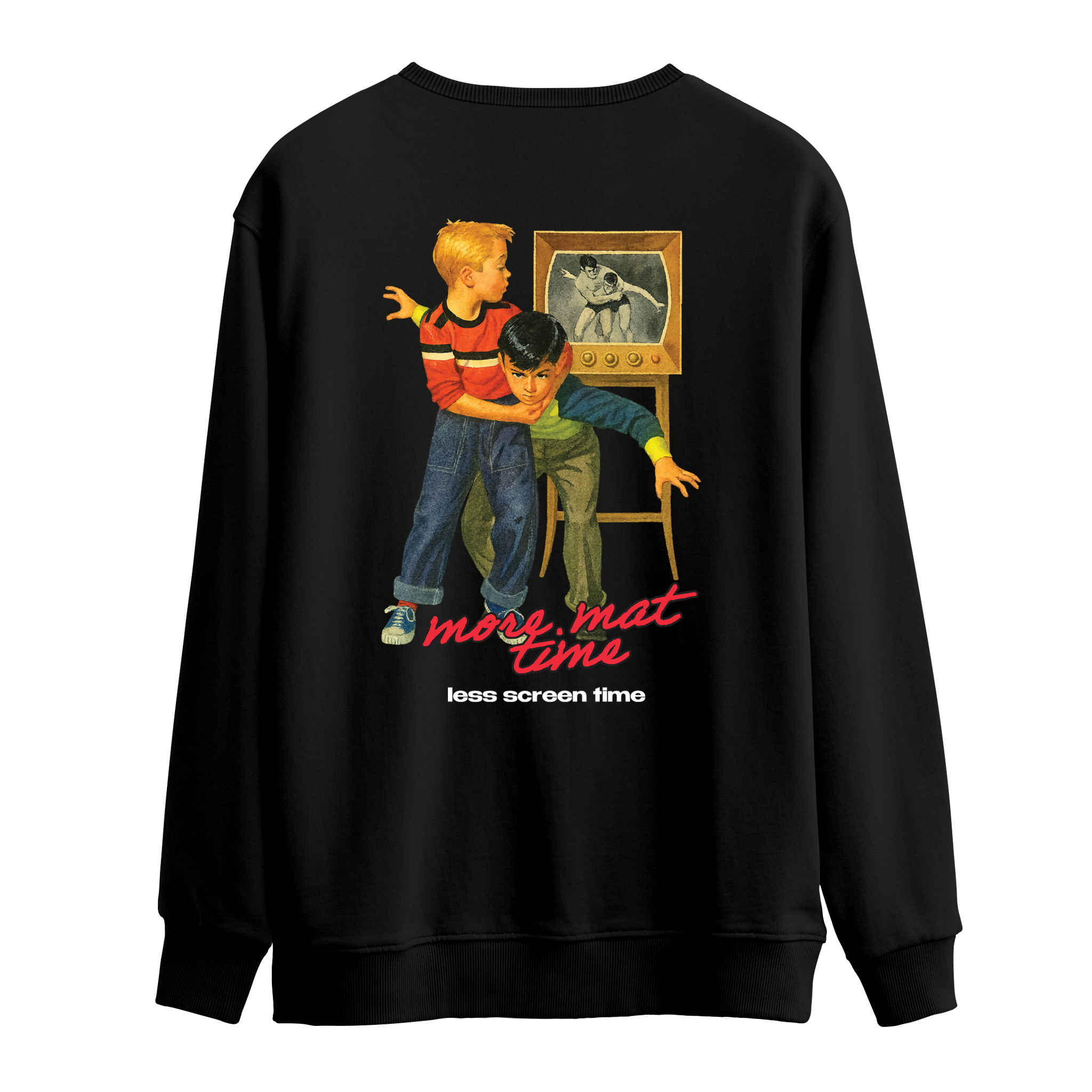 Less Screen Time - Oversize Sweatshirt