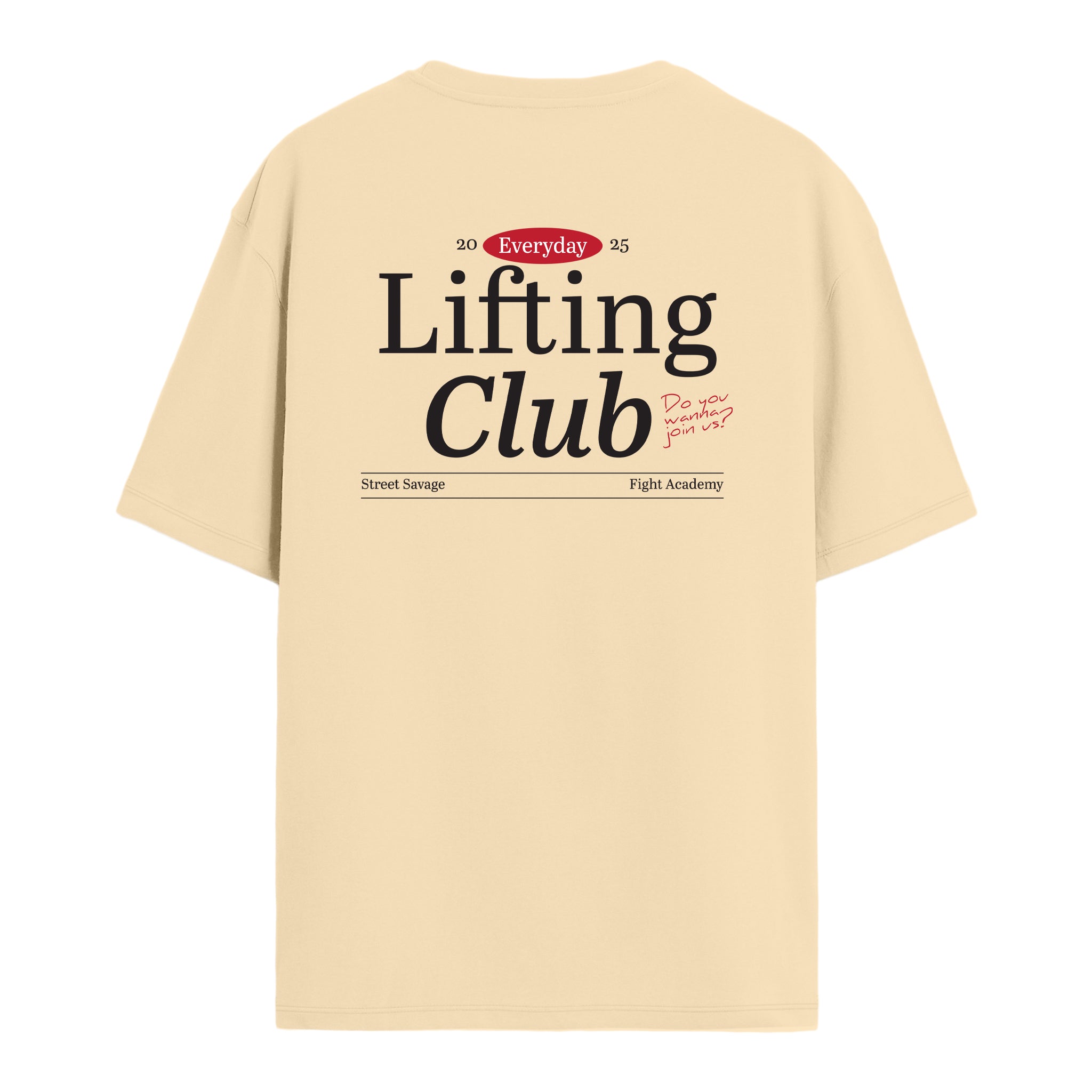 Lifting Club - Oversize T-shirt