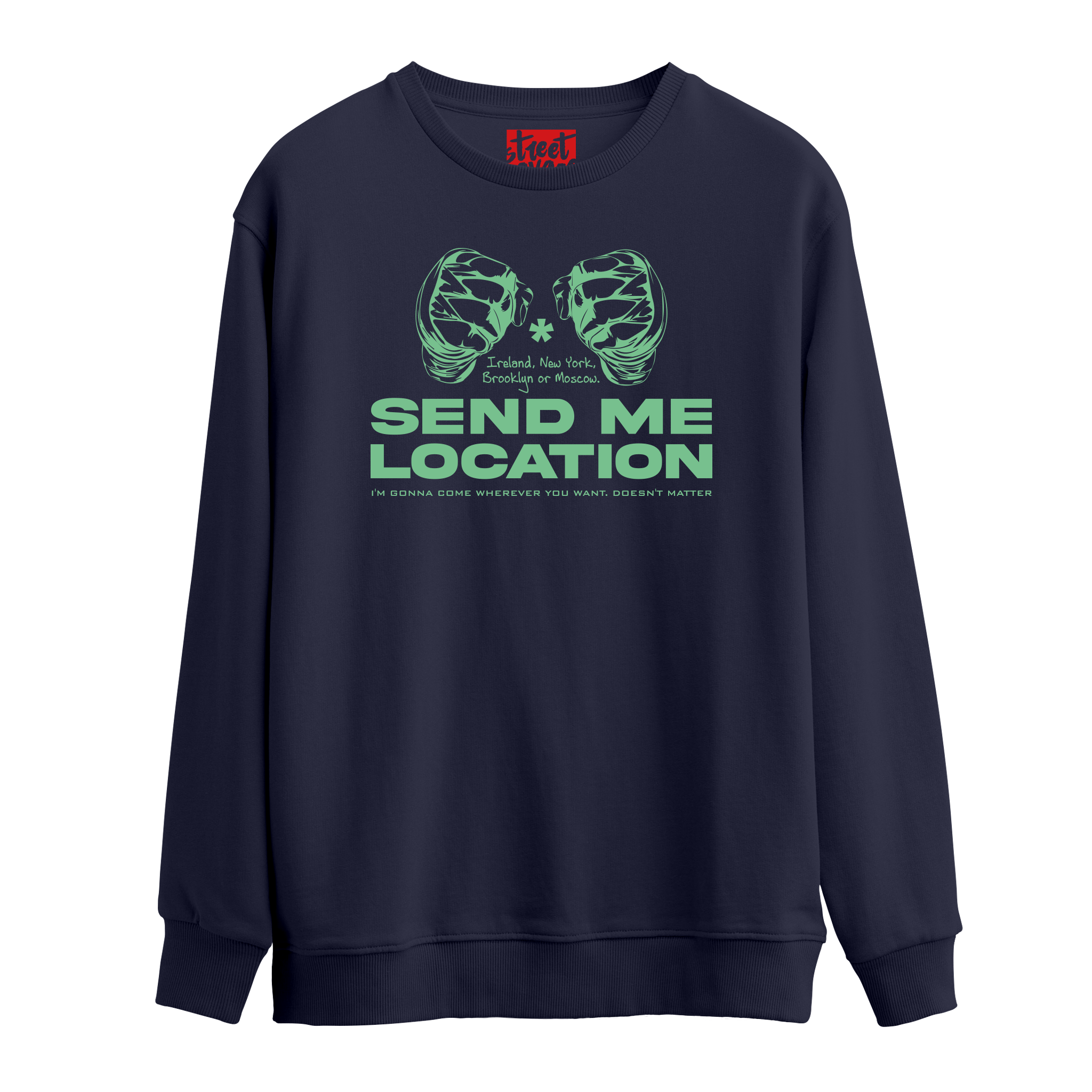 Location - Oversize Sweatshirt