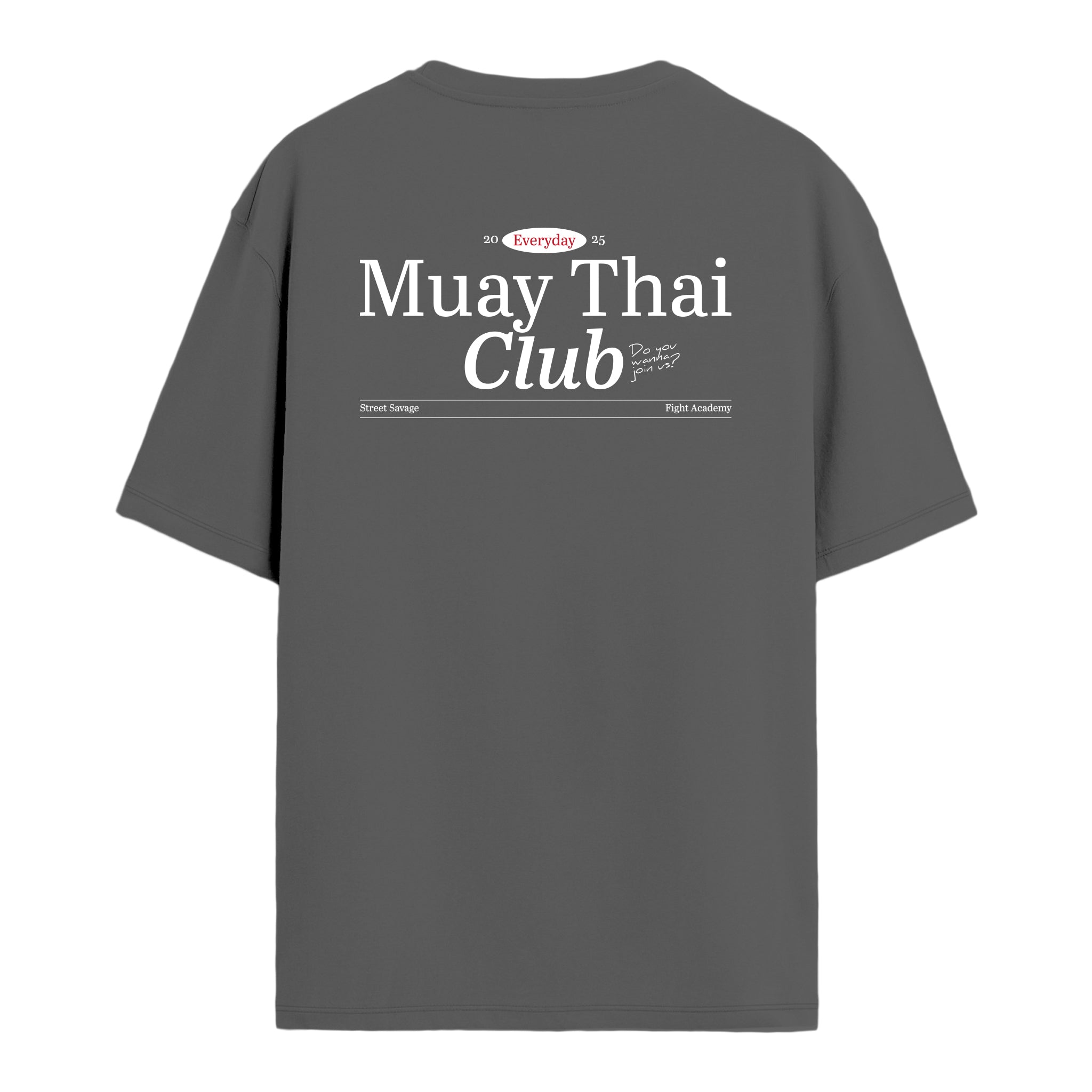Muay Thai Club - Oversize T-shirt