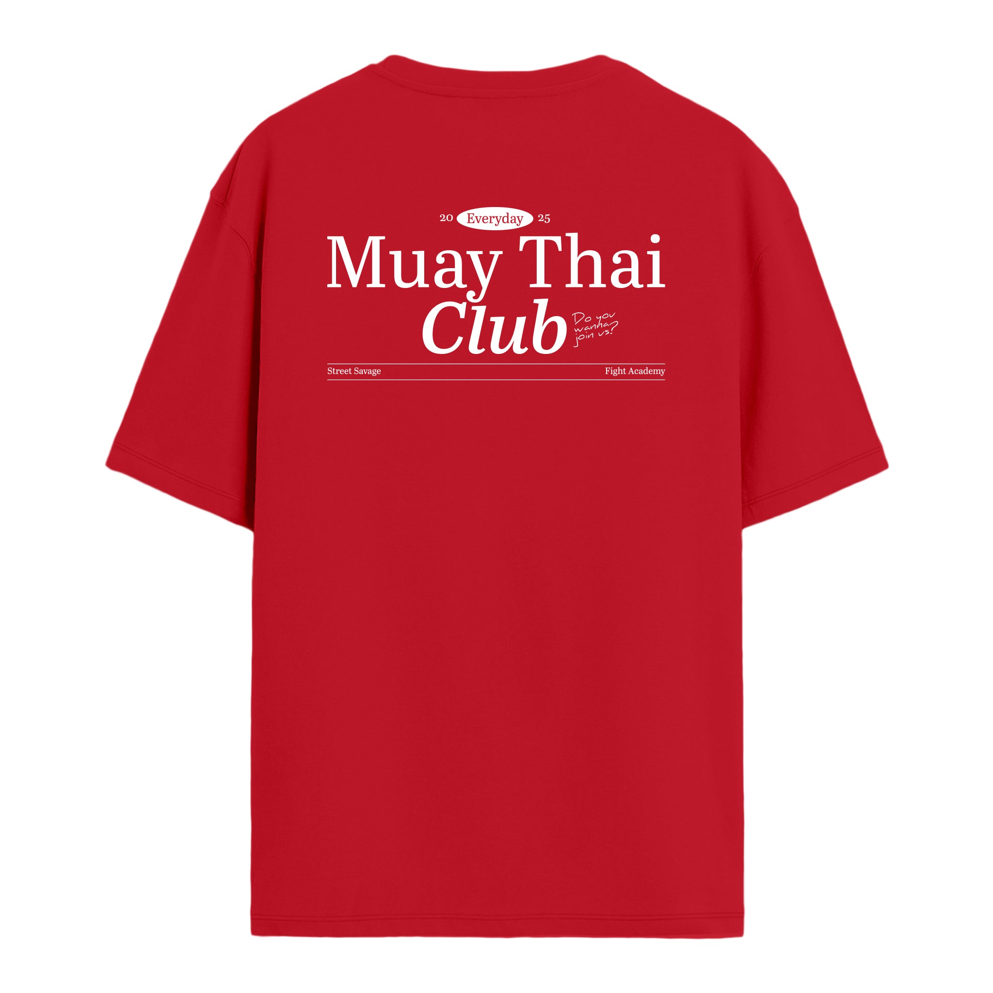Muay Thai Club - Oversize T-shirt