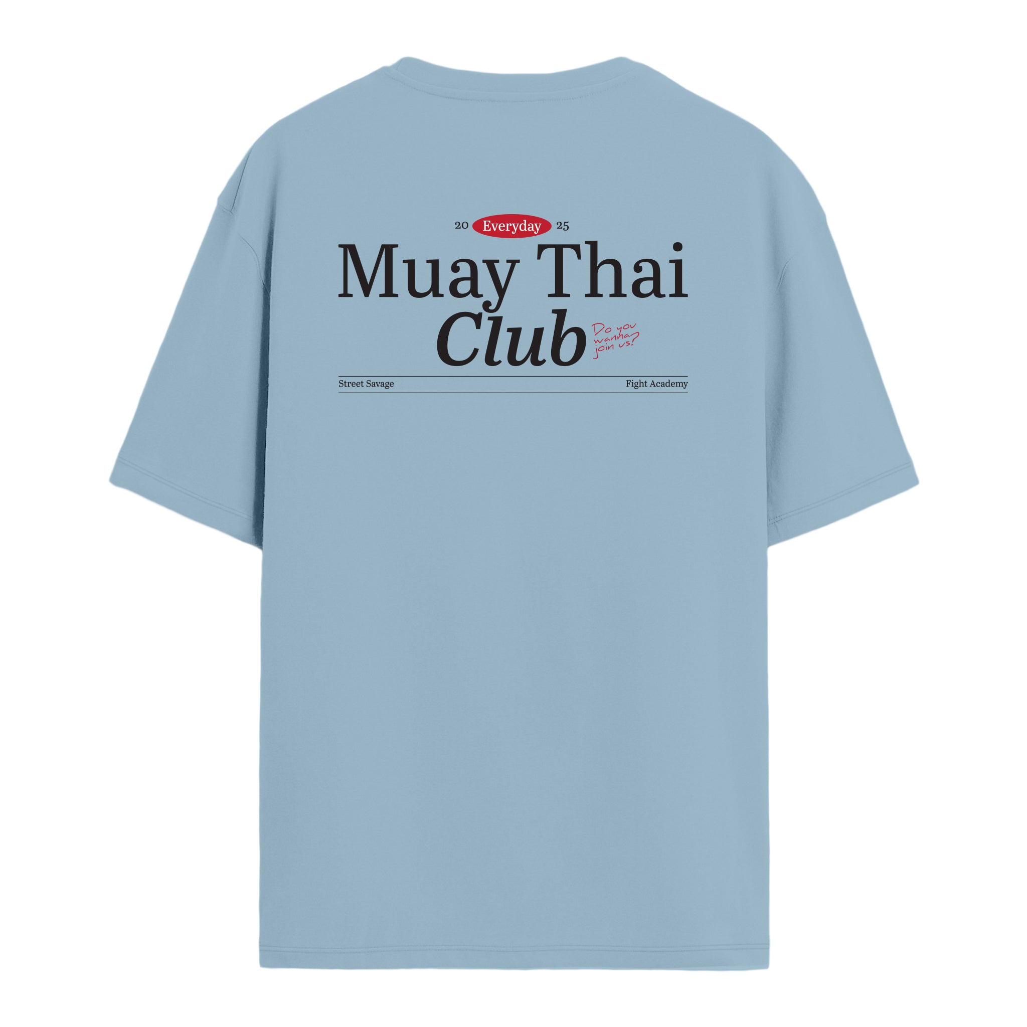 Muay Thai Club - Oversize T-shirt