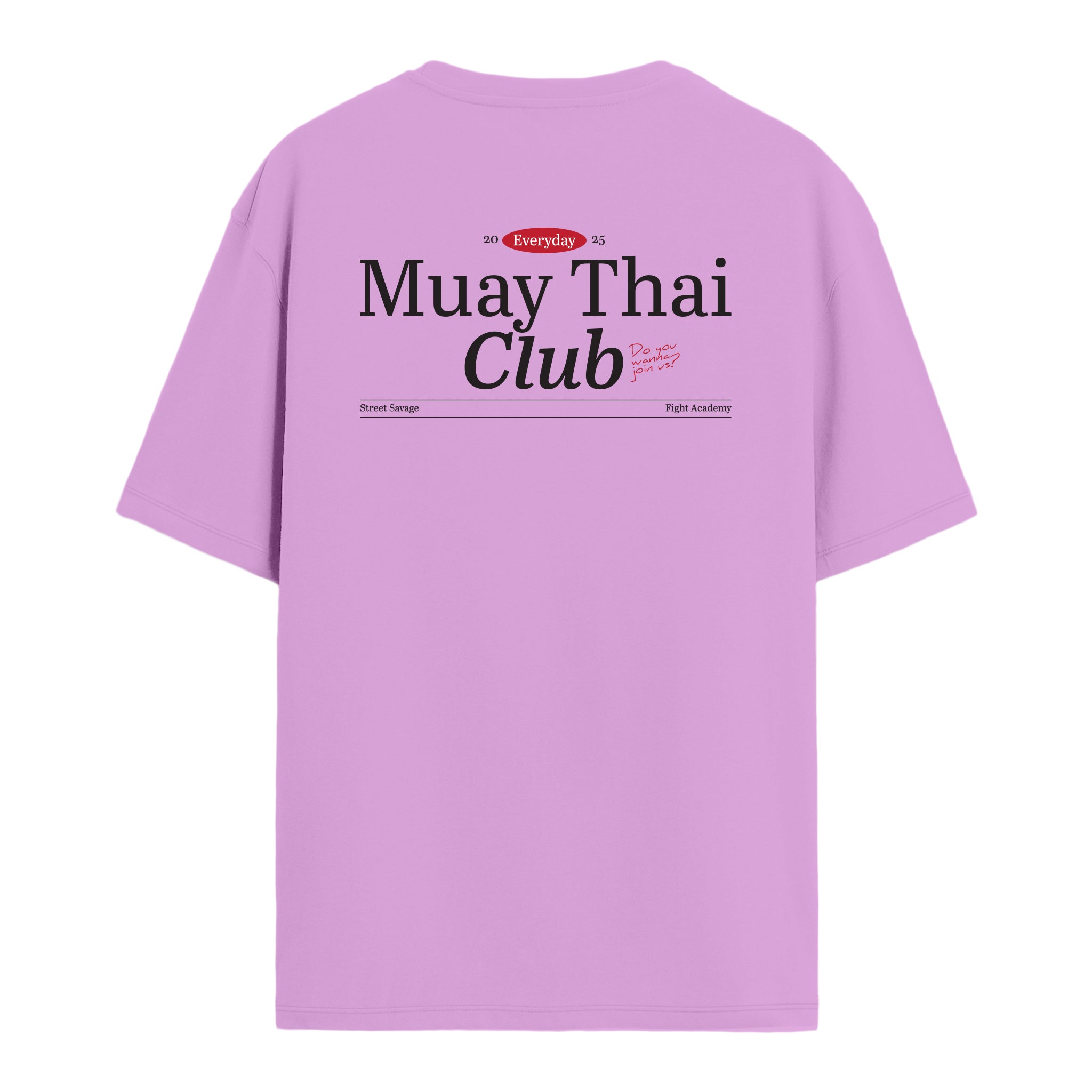 Muay Thai Club - Oversize T-shirt