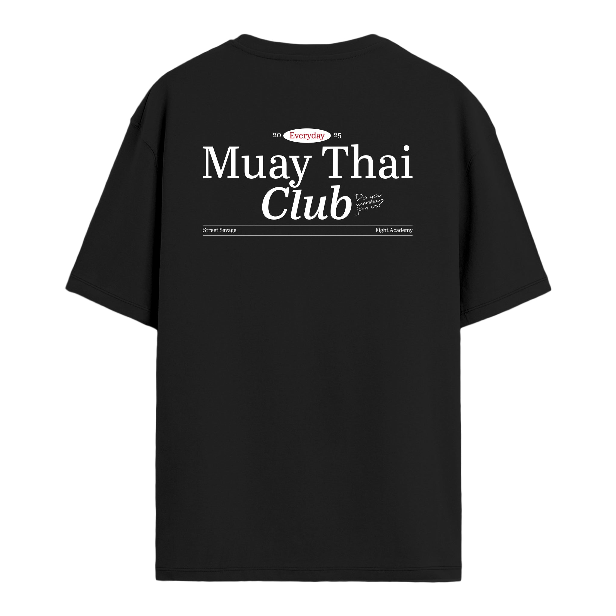 Muay Thai Club - Oversize T-shirt
