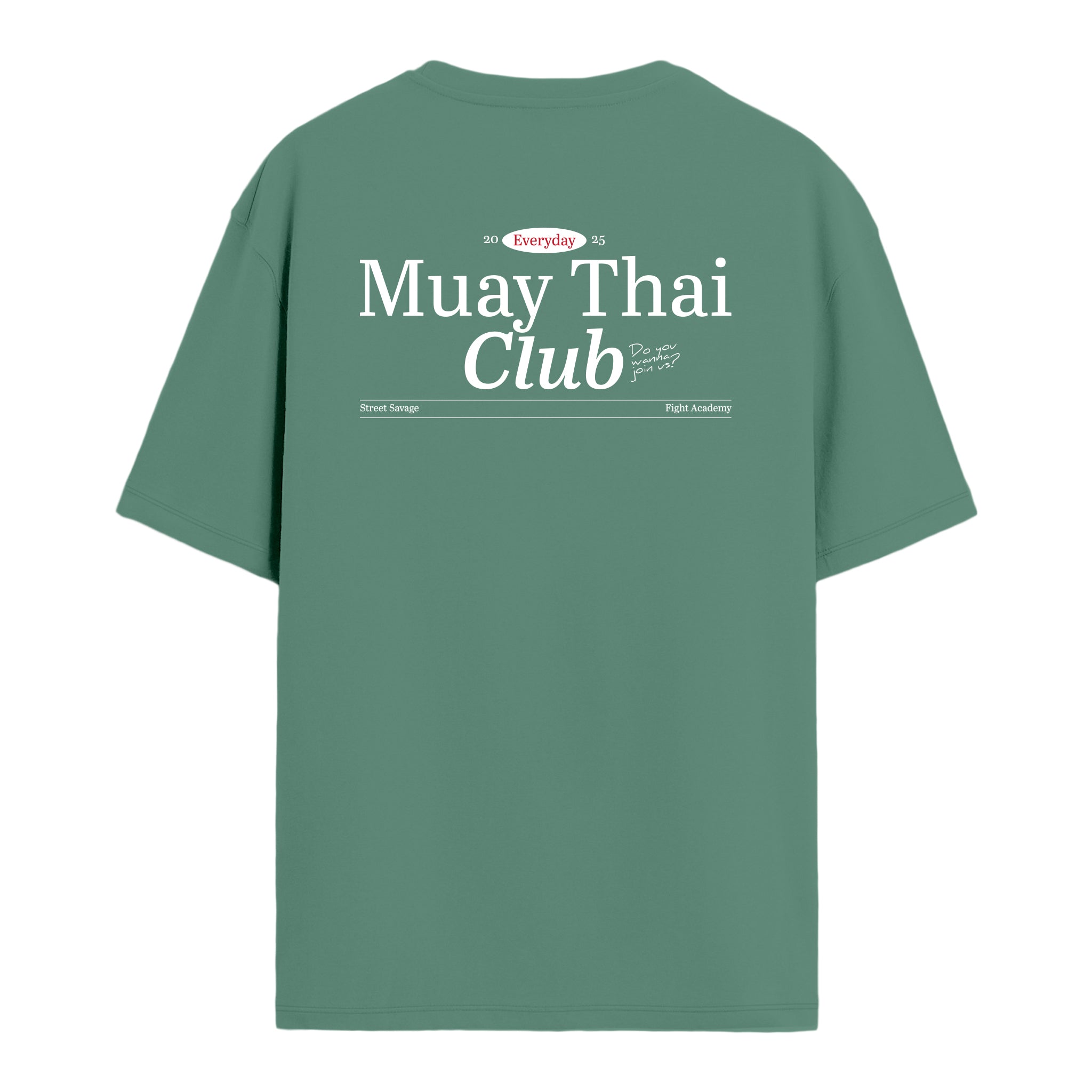 Muay Thai Club - Oversize T-shirt