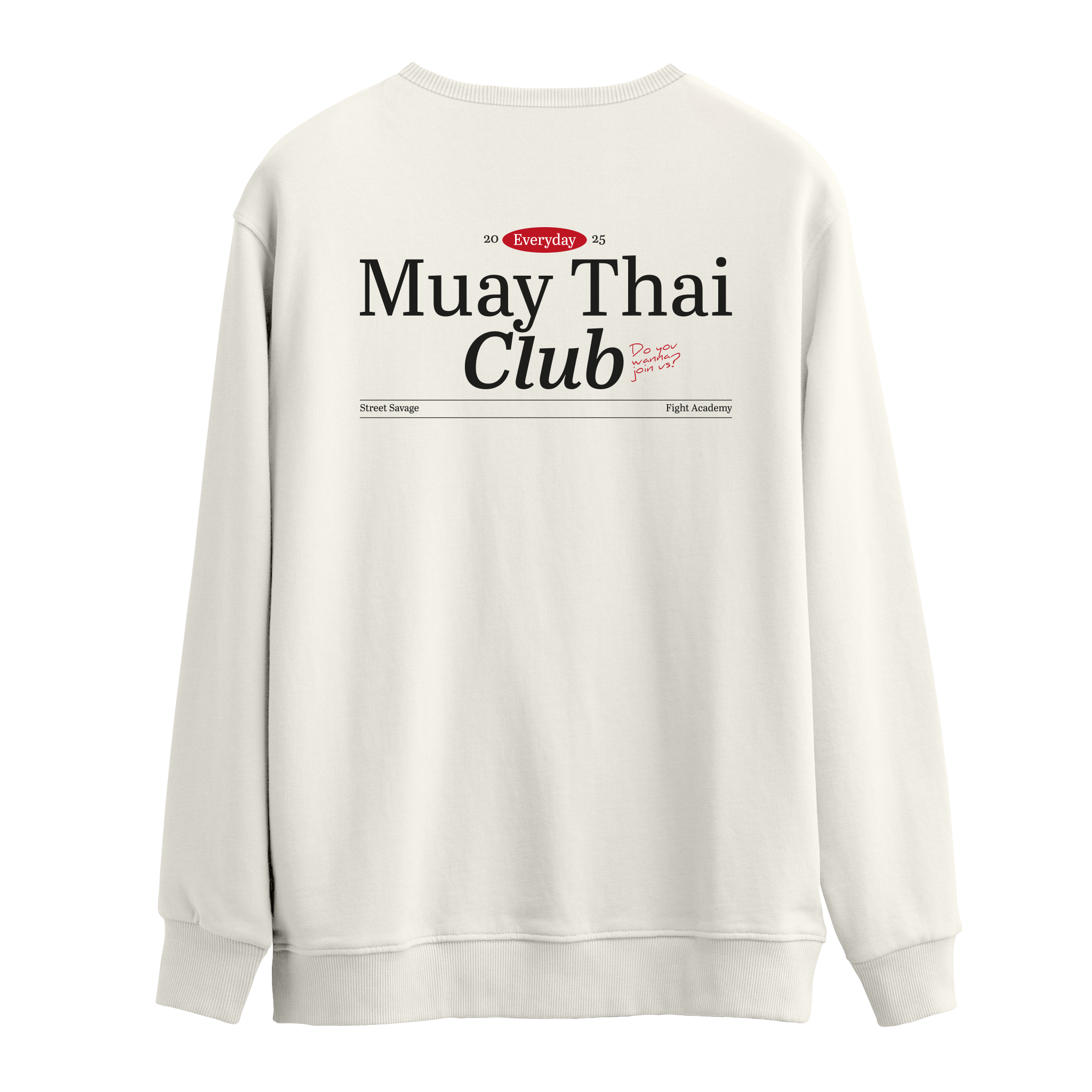 Muay Thai Club - Oversize Sweatshirt