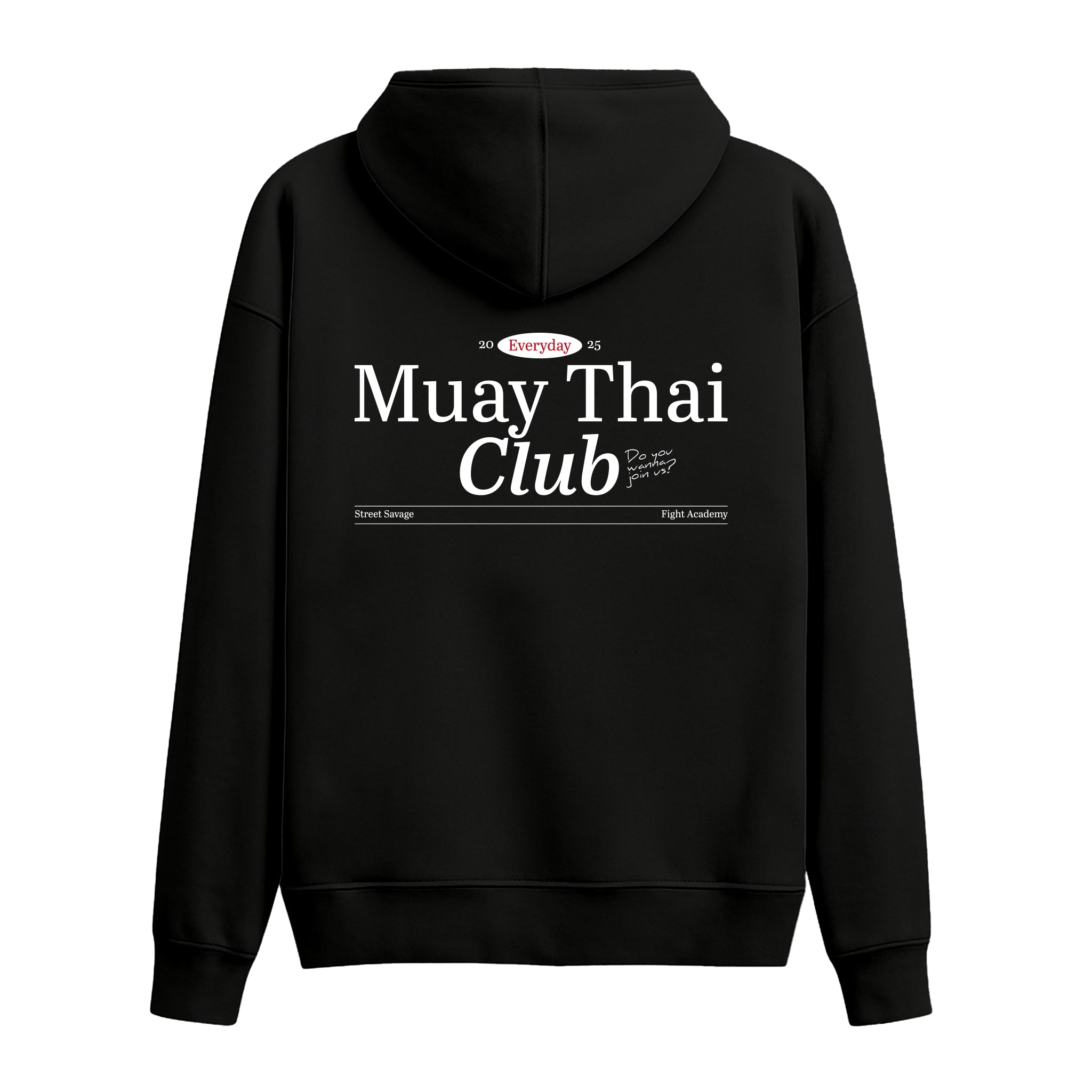 Muay Thai Club - Oversize Hoodie