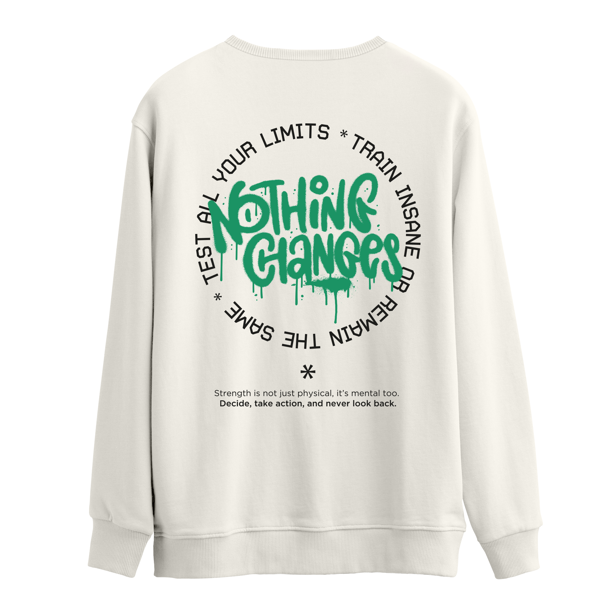 Nothing Changes - Oversize Sweatshirt