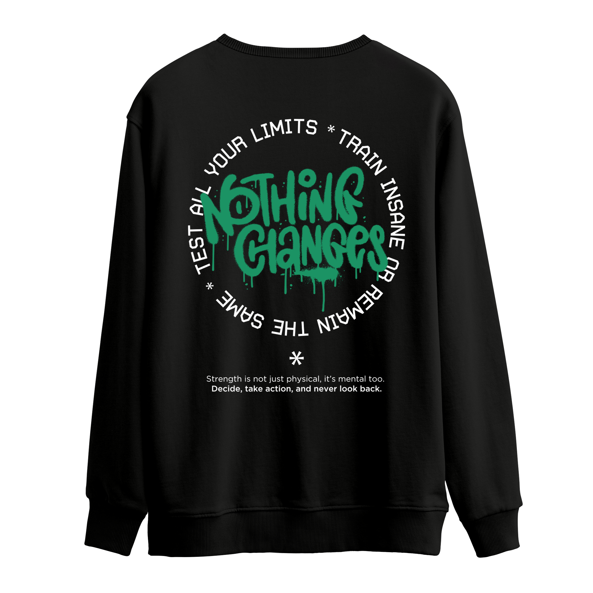 Nothing Changes - Oversize Sweatshirt