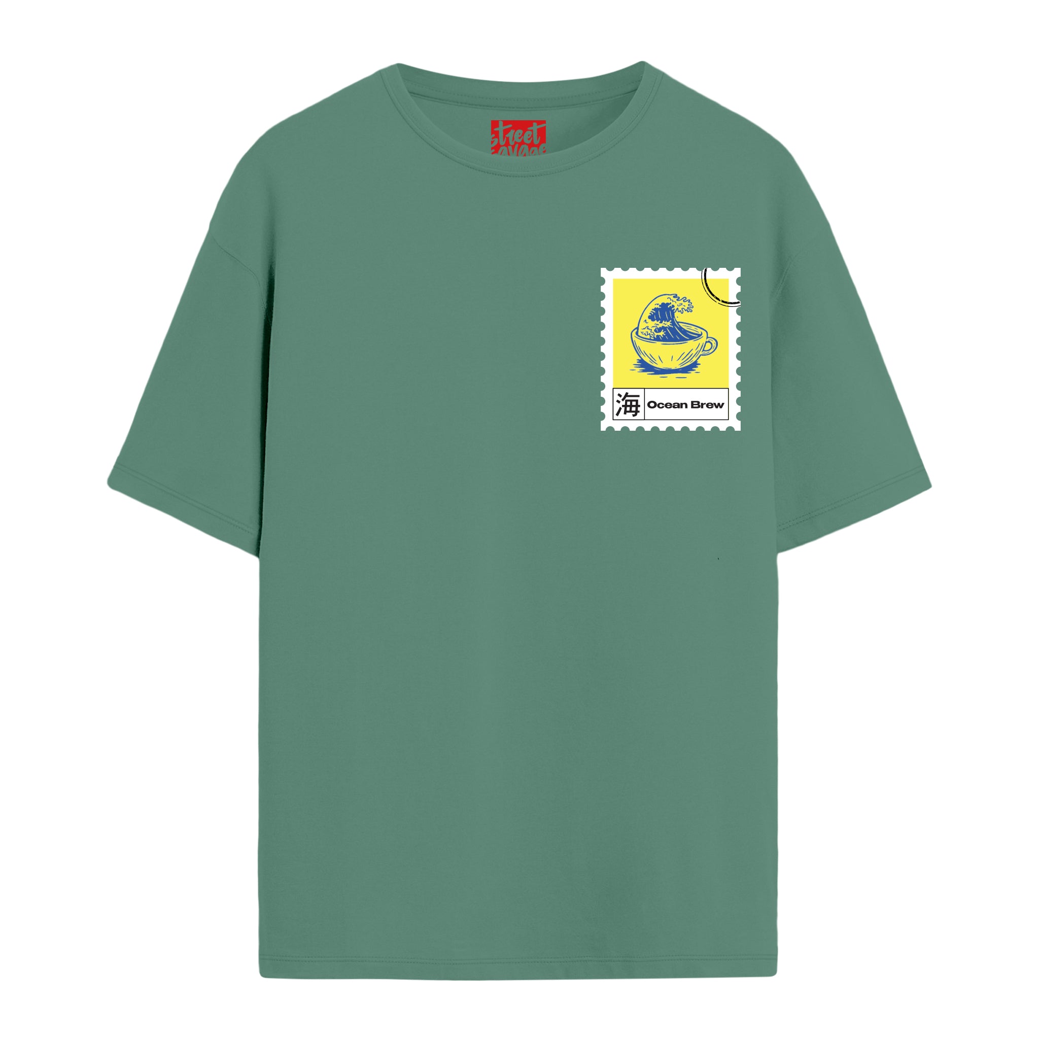 Ocean Brew - Oversize T-shirt