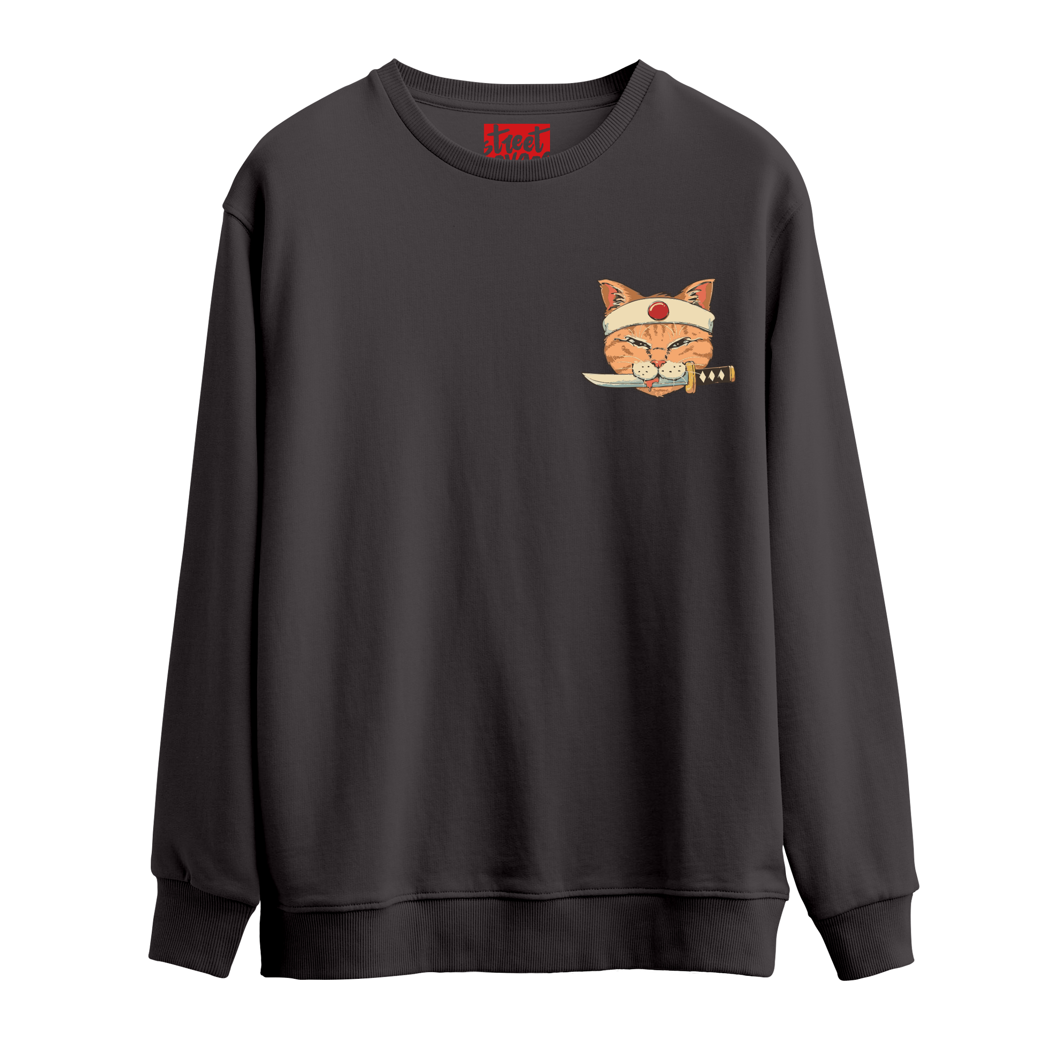 Samurai Cat - Oversize Sweatshirt