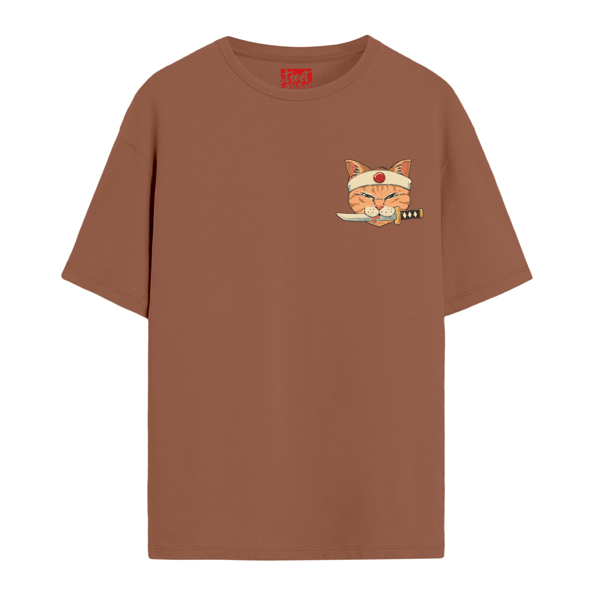 Samurai Cat - Oversize T-shirt