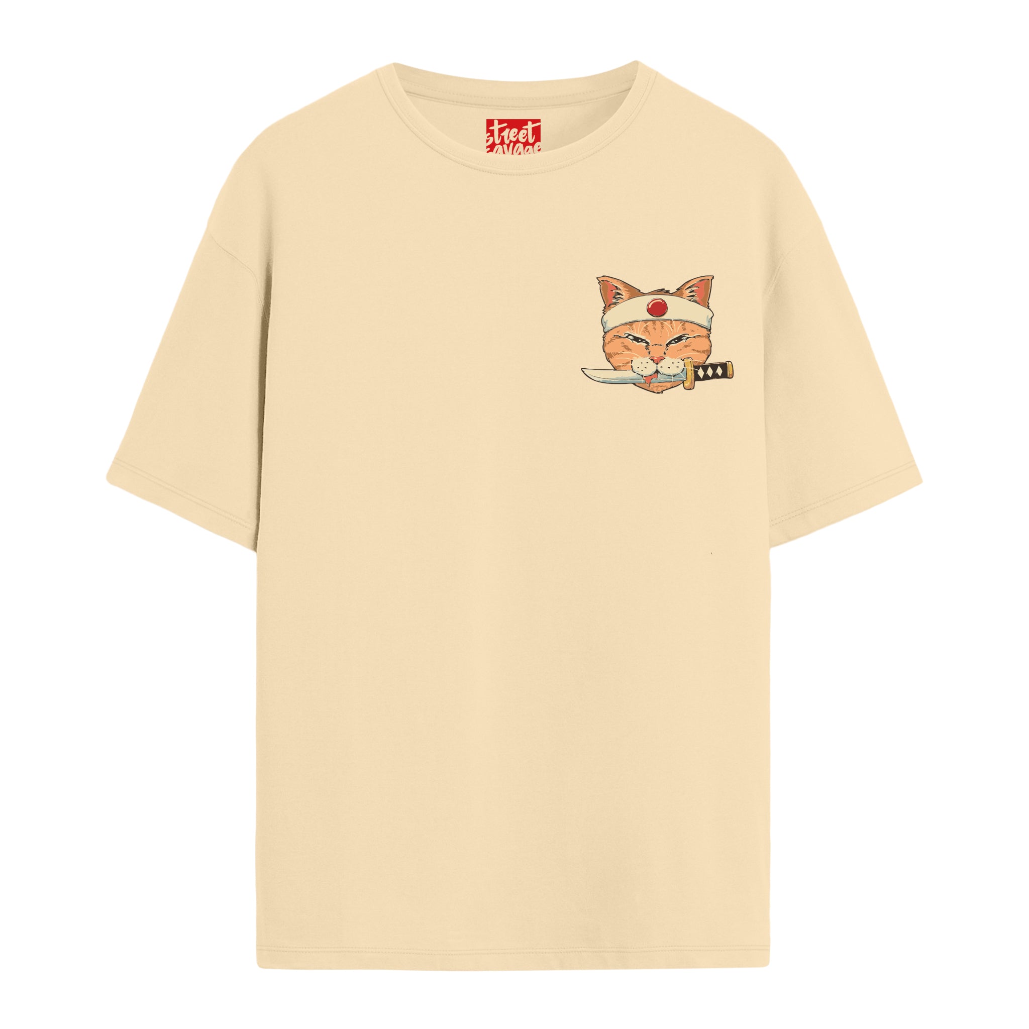 Samurai Cat - Oversize T-shirt