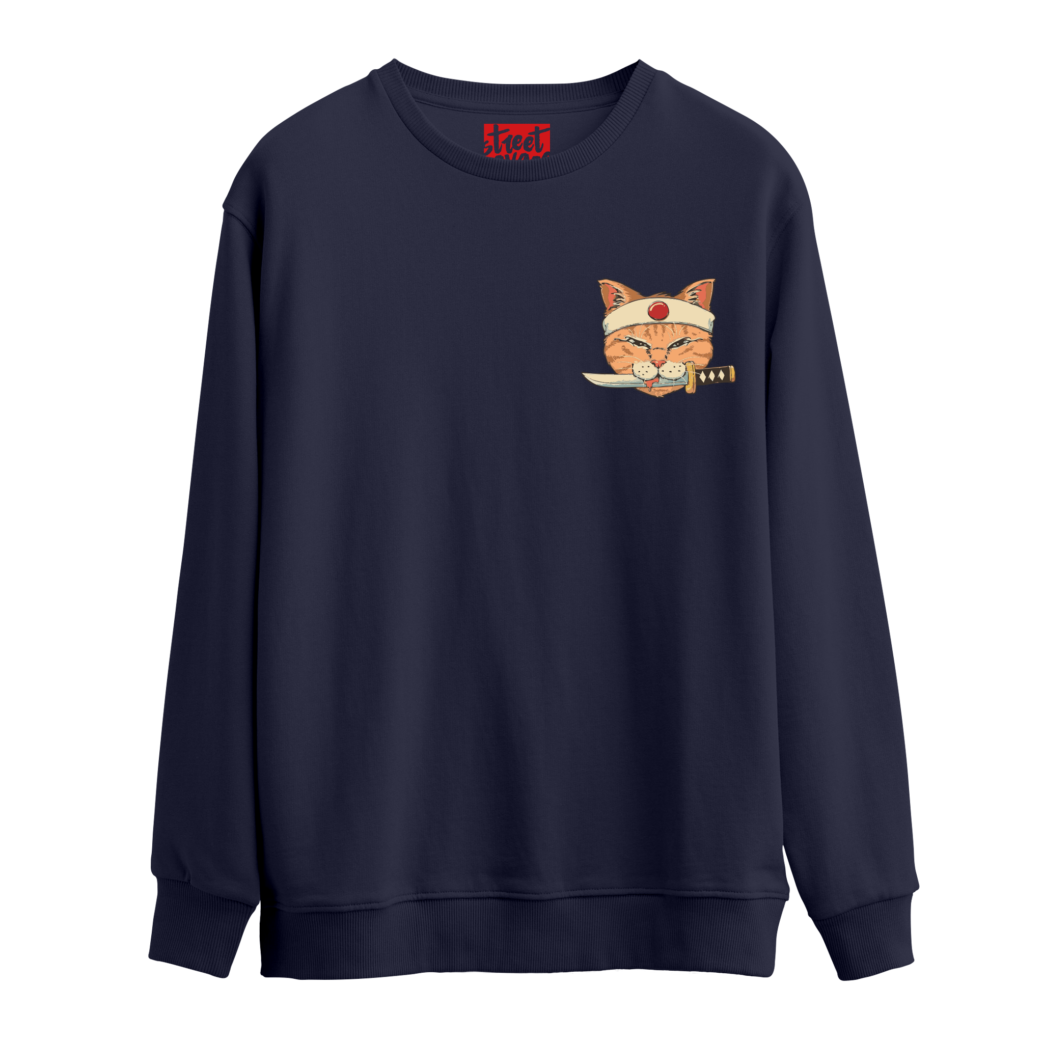 Samurai Cat - Oversize Sweatshirt