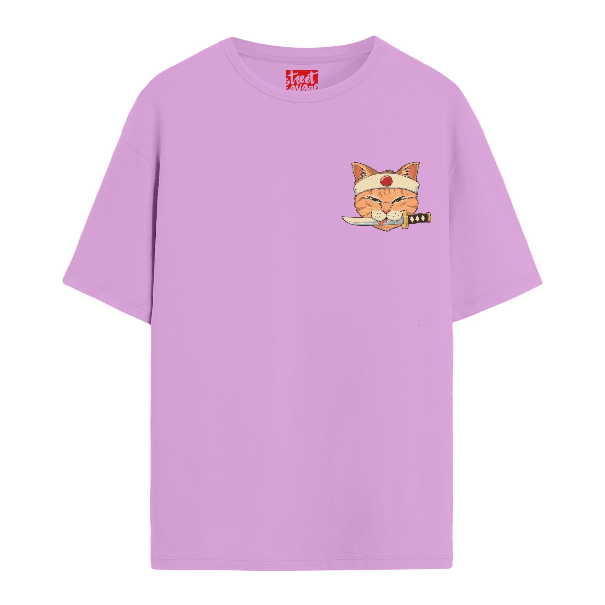 Samurai Cat - Oversize T-shirt