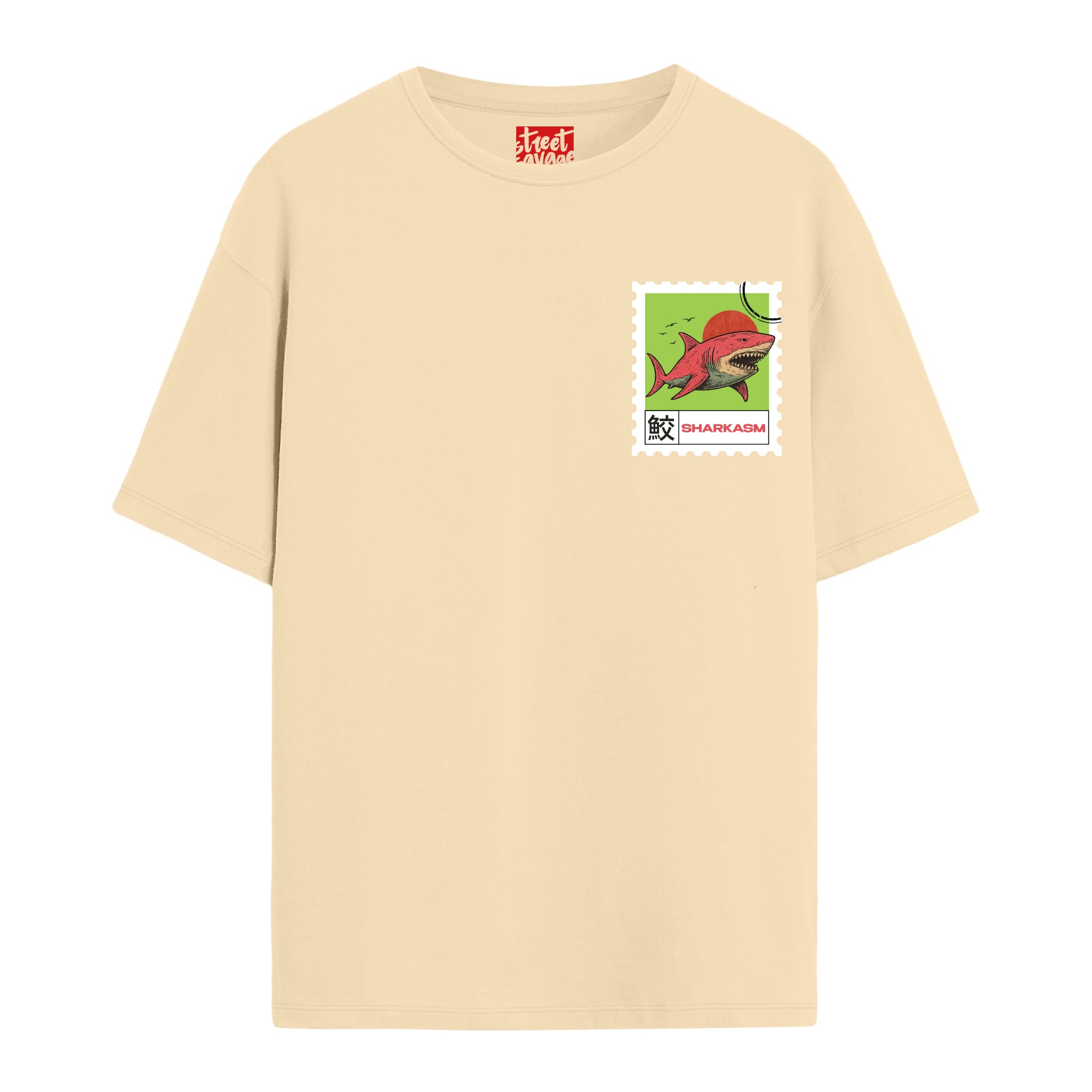 Sharkasm - Oversize T-shirt