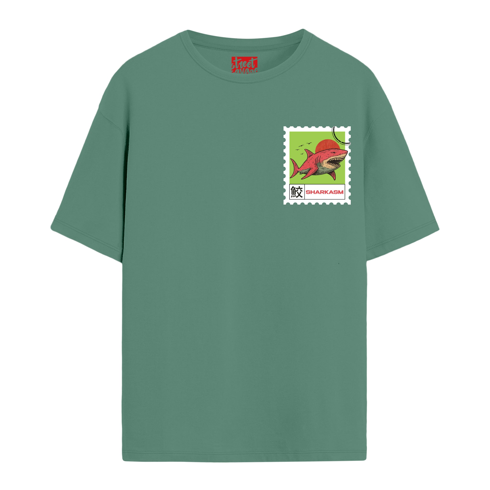 Sharkasm - Oversize T-shirt