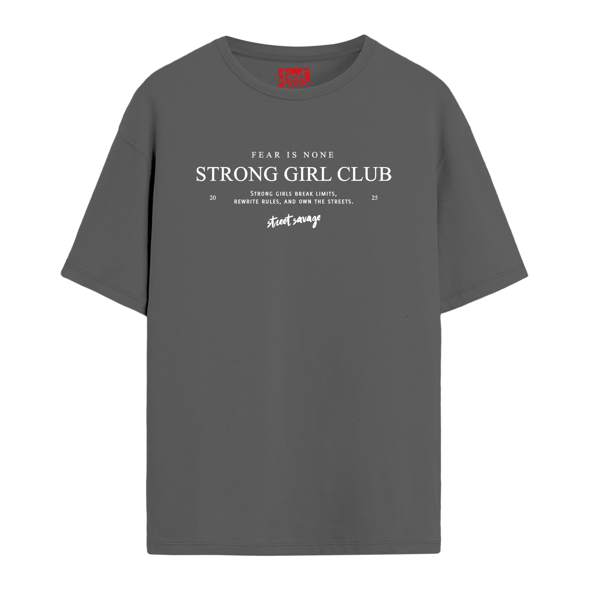 Strong Girl Club - Oversize T-shirt