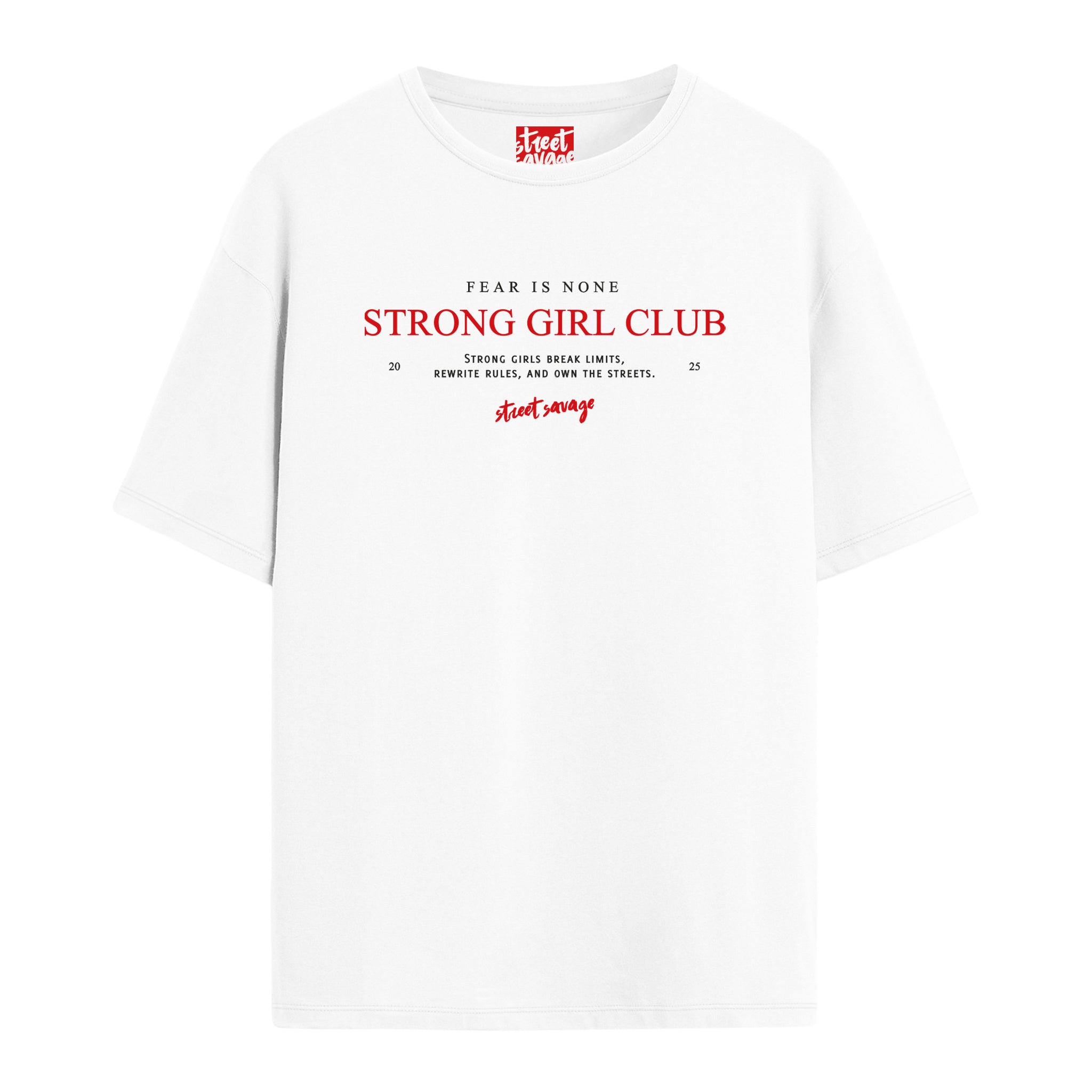 Strong Girl Club - Oversize T-shirt