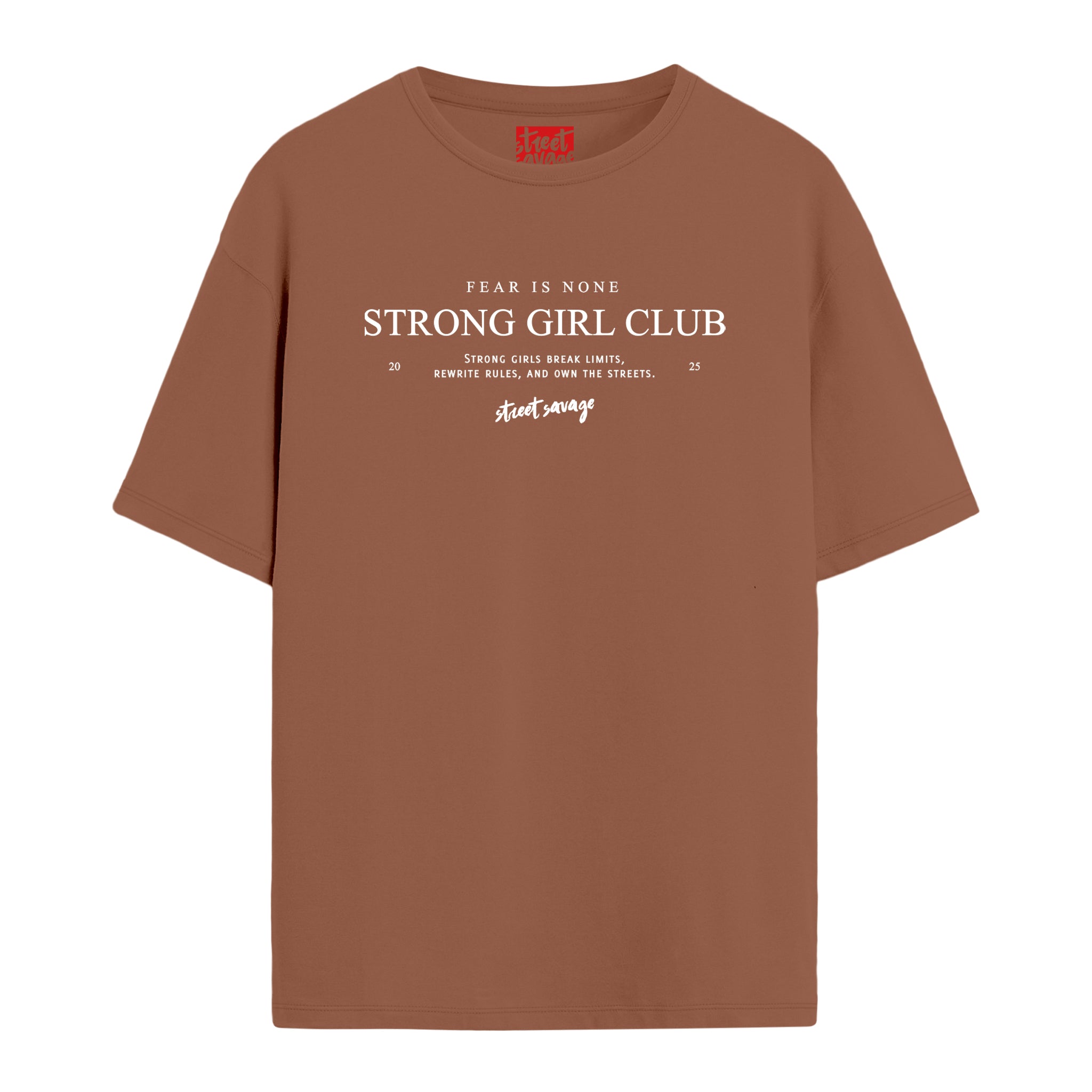 Strong Girl Club - Oversize T-shirt
