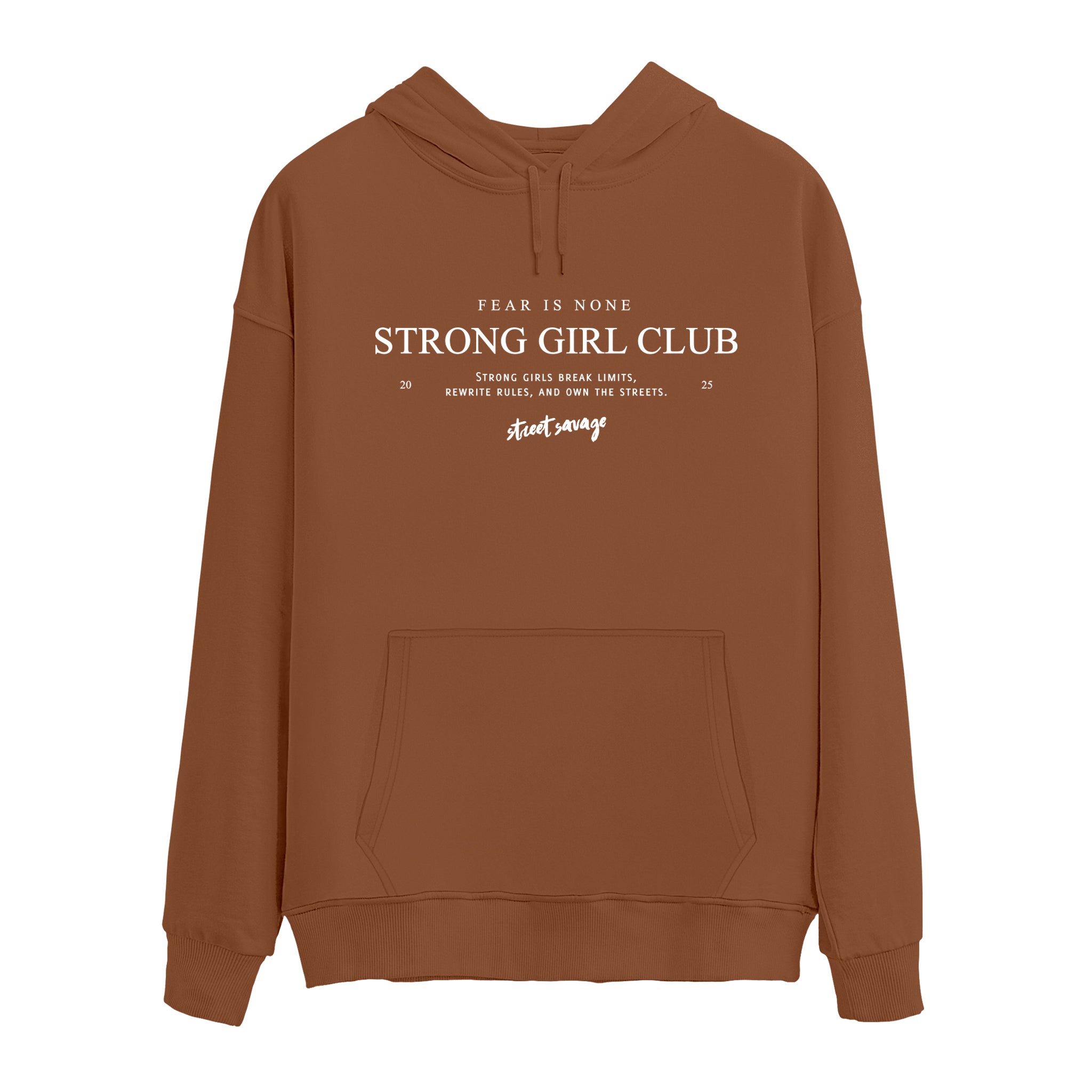 Strong Girl Club - Oversize Hoodie