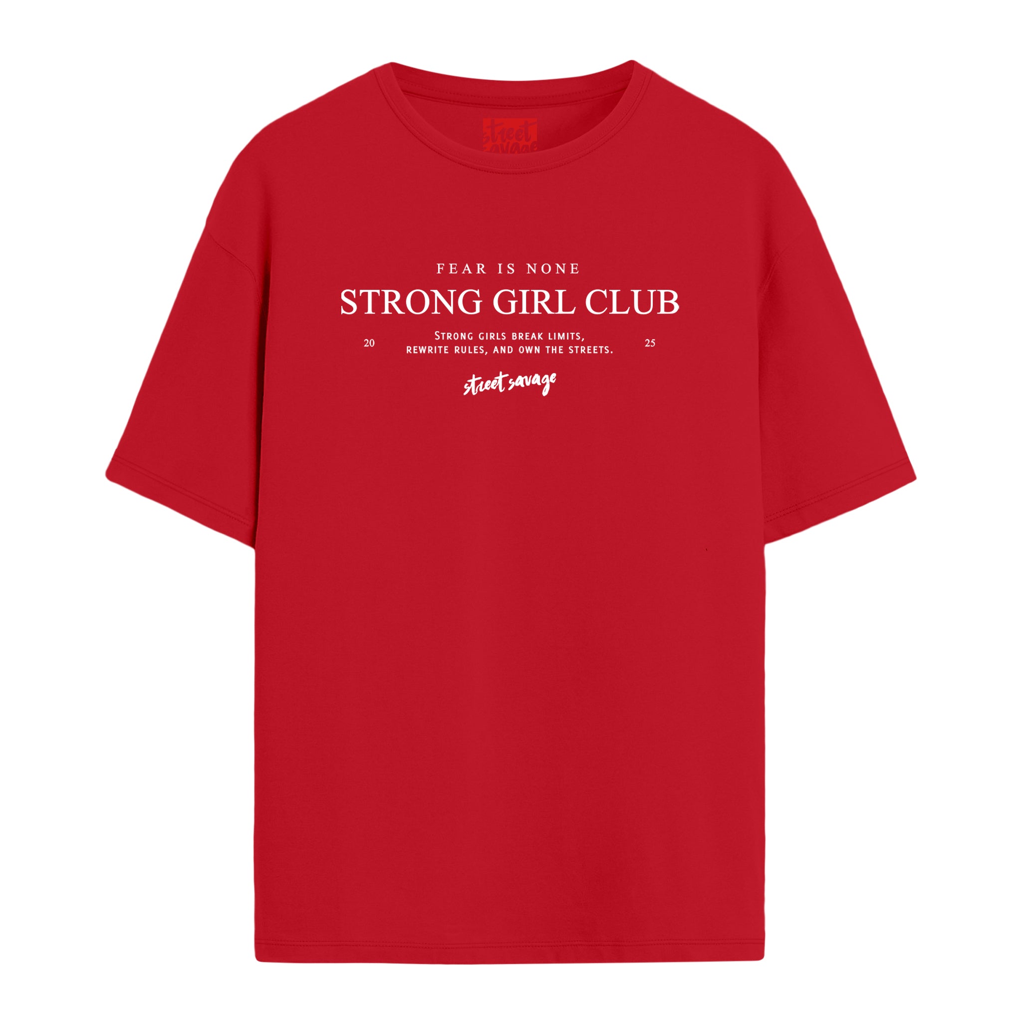 Strong Girl Club - Oversize T-shirt