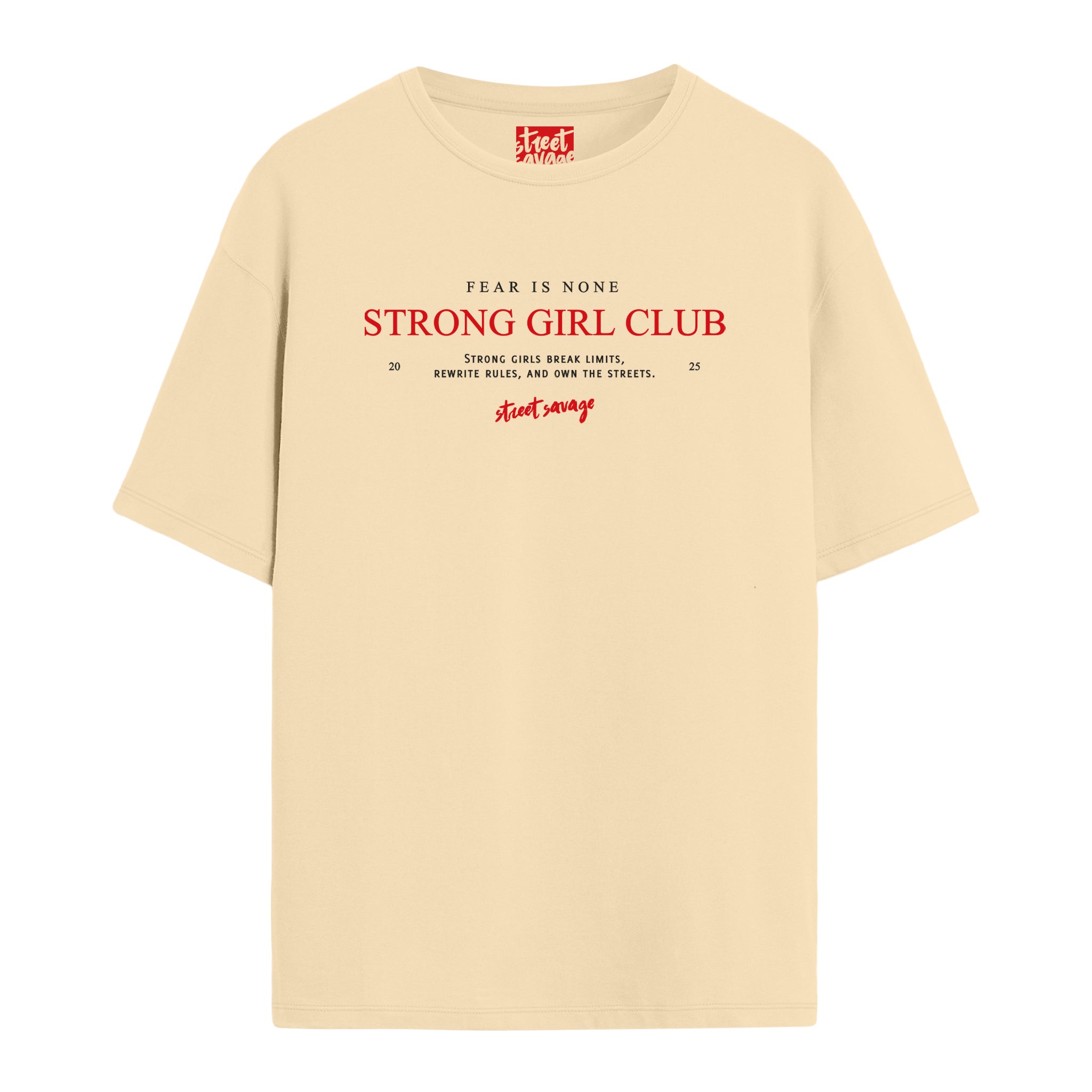 Strong Girl Club - Oversize T-shirt