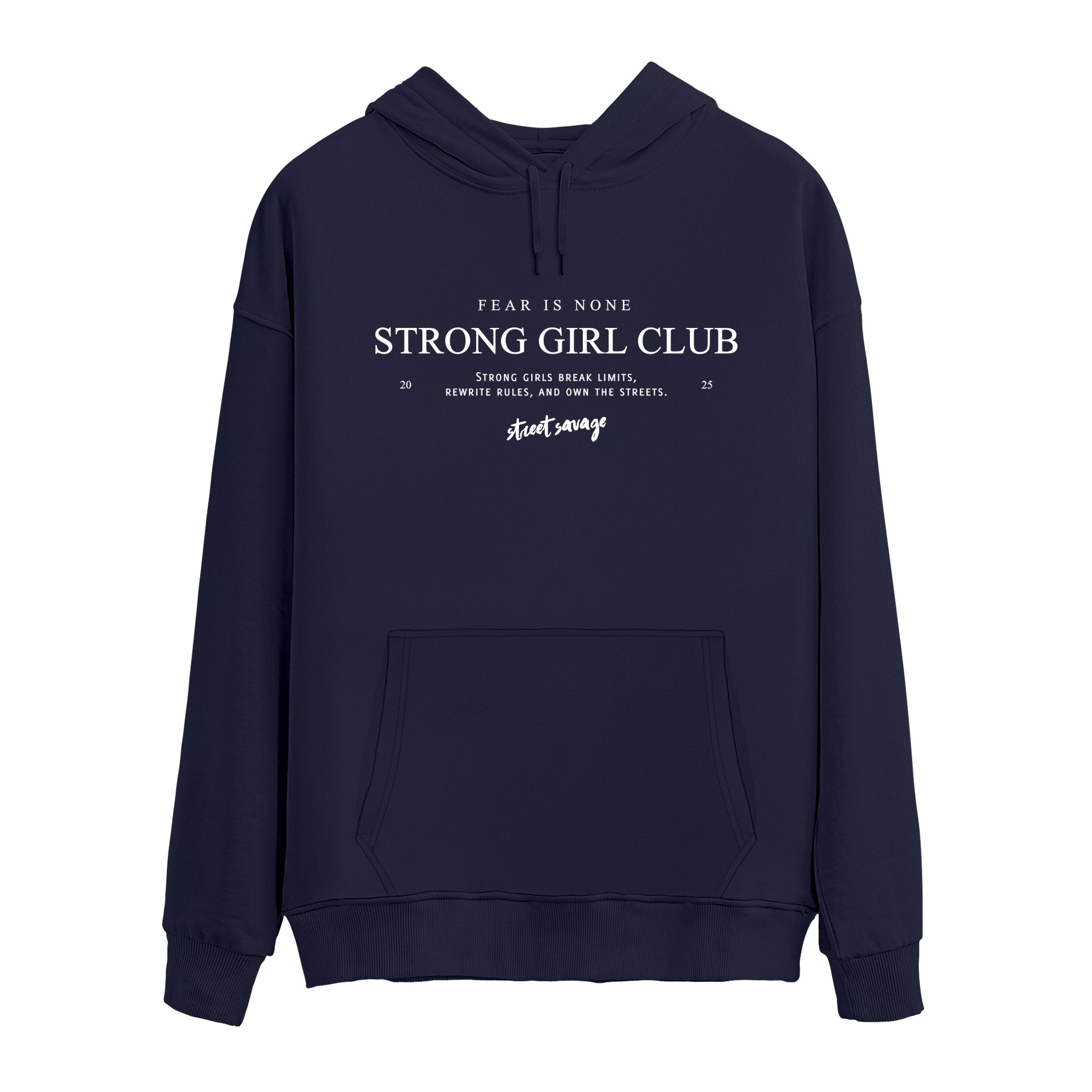 Strong Girl Club - Oversize Hoodie
