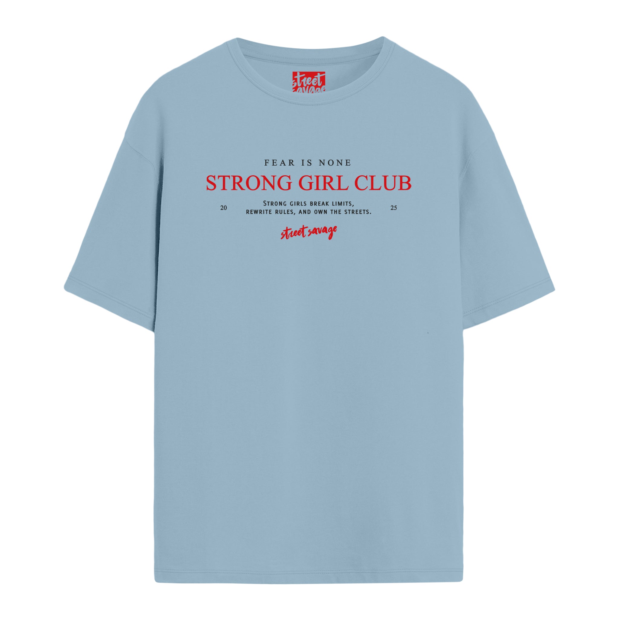 Strong Girl Club - Oversize T-shirt